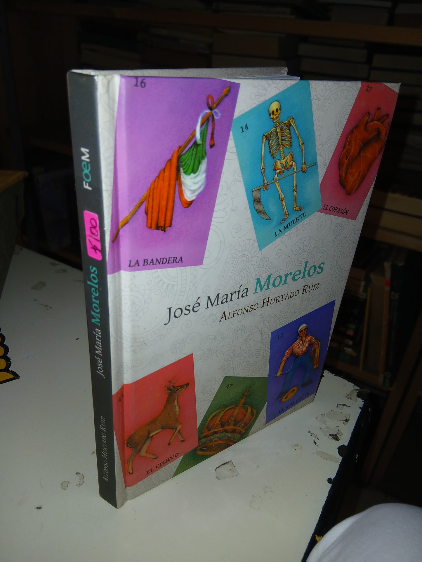JOSÉ MARÍA MORELOS POR ALFONSO HURTADO RUIZ USADO HISTORIA LITERARIO 207