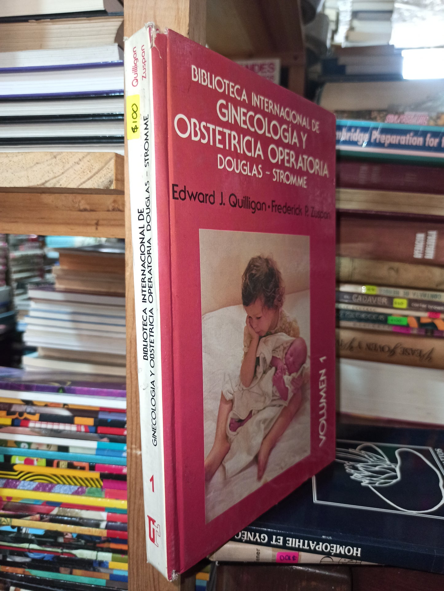 BIBLIOTECA INTERMACIONAL DE GINECOLOGIA Y OBSTETRICA OPERATIVA VOL. 1 POR EDWARD J. QUILLIGAN USADO SALUD ALDAMA