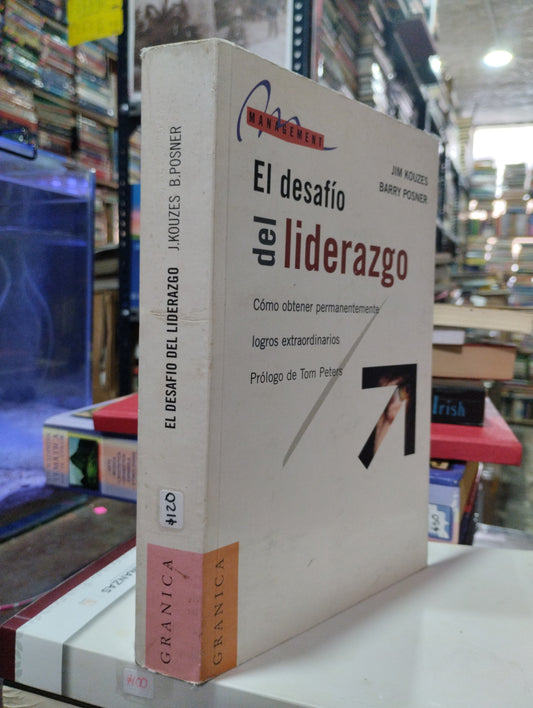 EL DESAFIO DEL LIDERAZGO POR J. KOUZES Y B. POSNER USADO SUPERACION PERSONAL ALDAMA