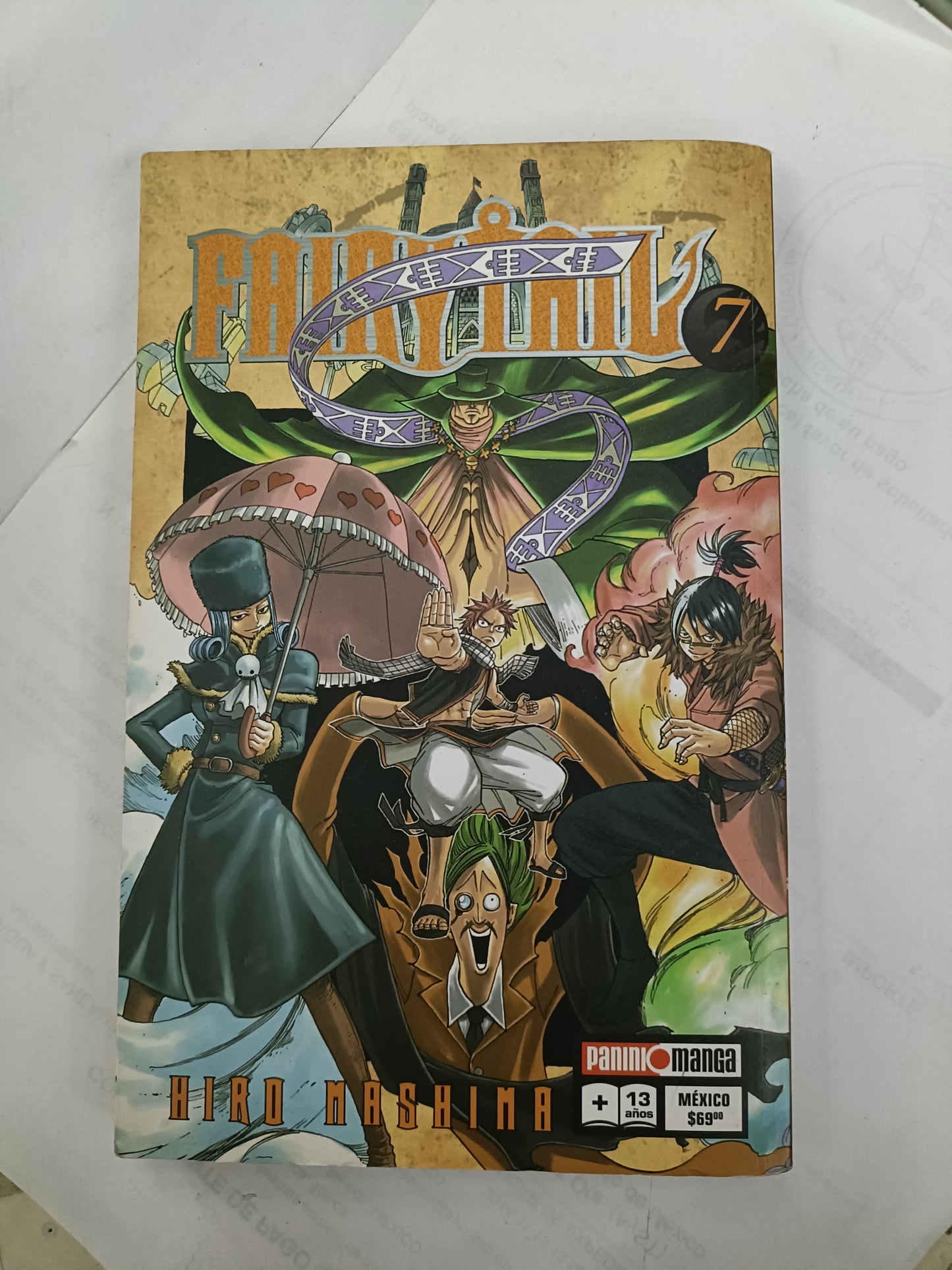 FAIRYTAIL 7 POR HIRO MASHIMA MANGA USADO NOVELA LITERARIO 207