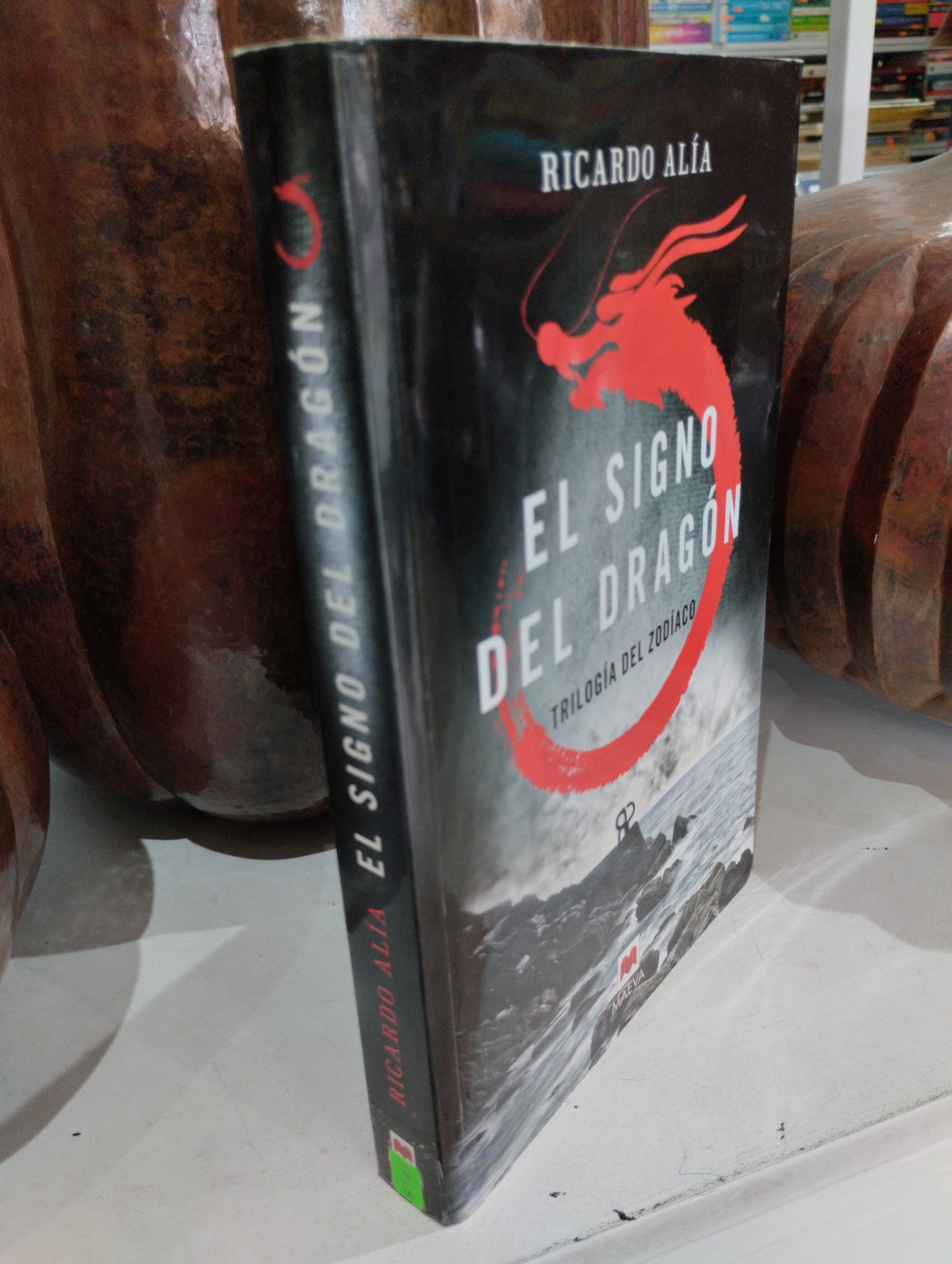 EL SIGNO DEL DRAGON RICHARD ALIA USADO NOVELAS JUAREZ 515