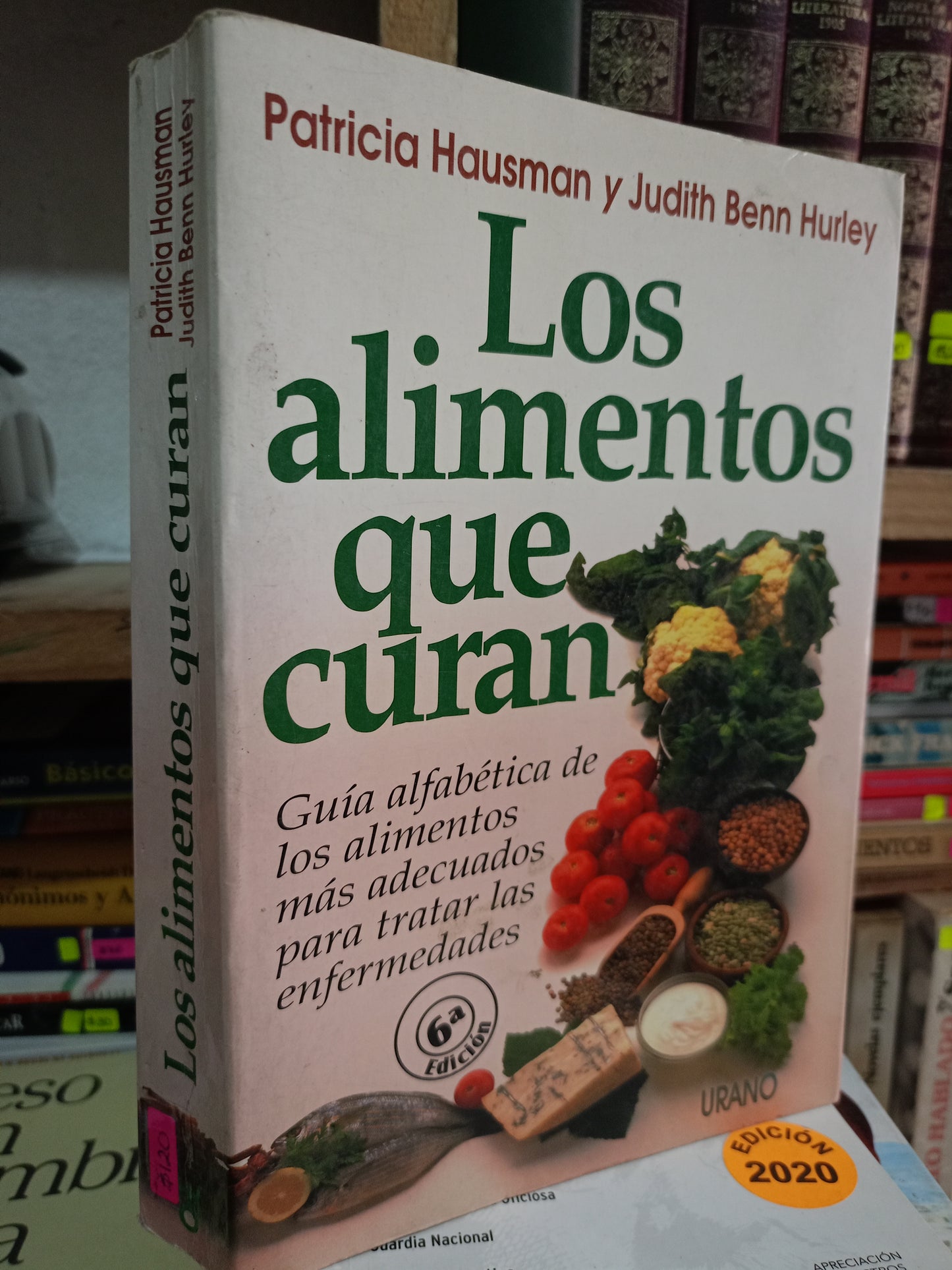 LOS ALIMENTOS QUE CURAN POR PATRICIA HAUSMAN Y JUDITH BENN HURLEY USADO SALUD LITERARIO 305