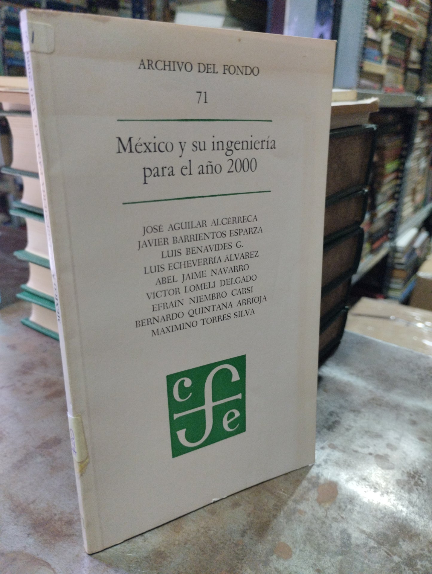 MEXICO Y SU INGENIERA PARA EL AÑO 2000 ARCHIVO DEL FONDO 71 USADO SOCIOLOGIA ALDAMA