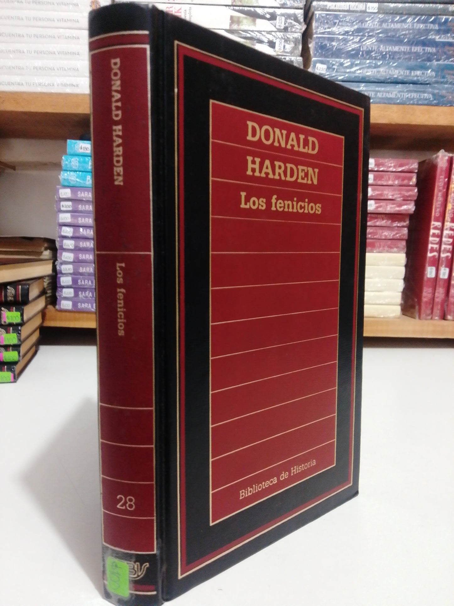 LOS FENICIOS POR DONALD HARDEN USADO NOVELA JUAREZ