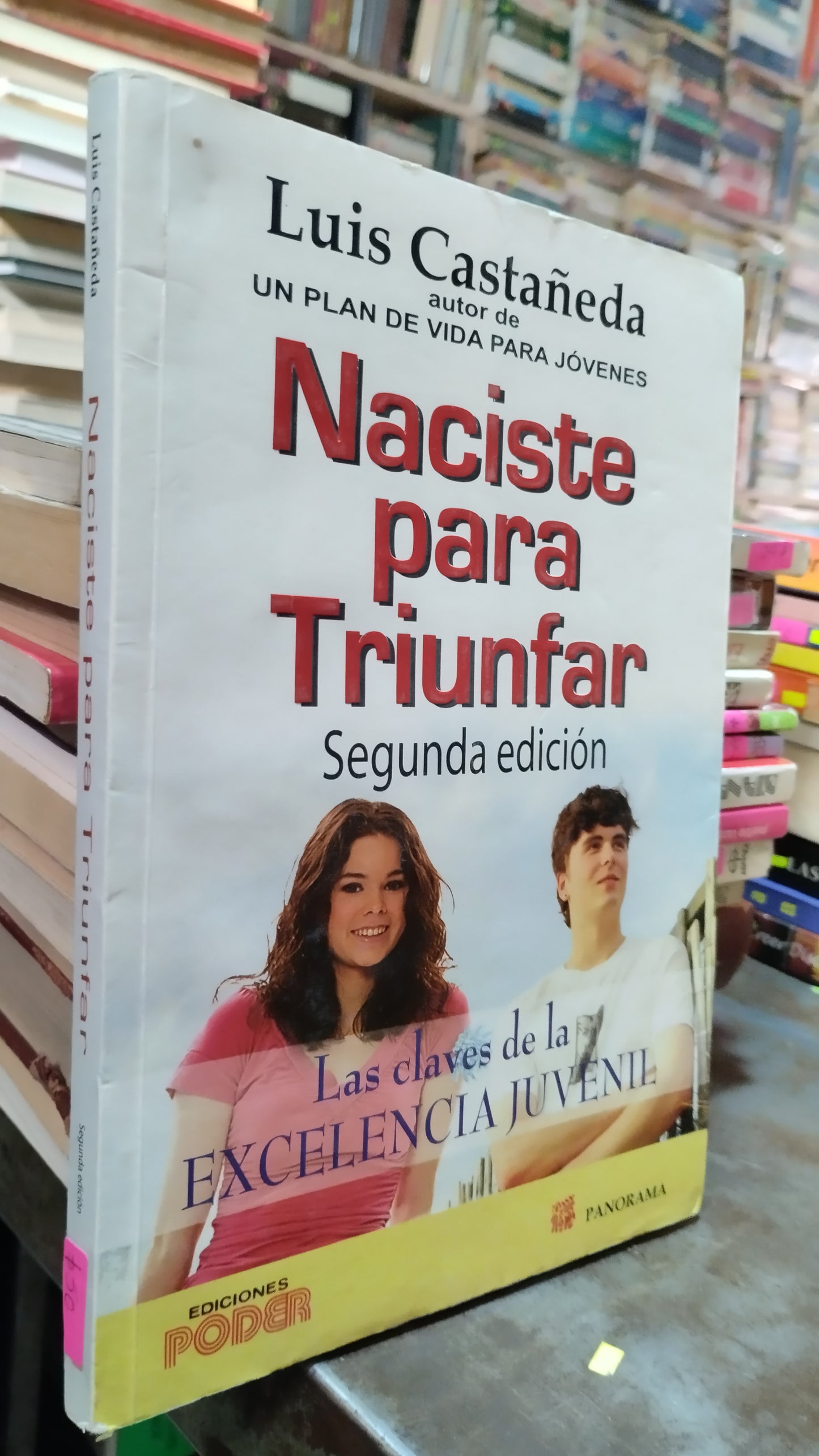 NACISTE PARA TERMINAR POR LUIS CASTAÑEDA LIBRO USADO SUPERACION PERSONAL ALDAMA