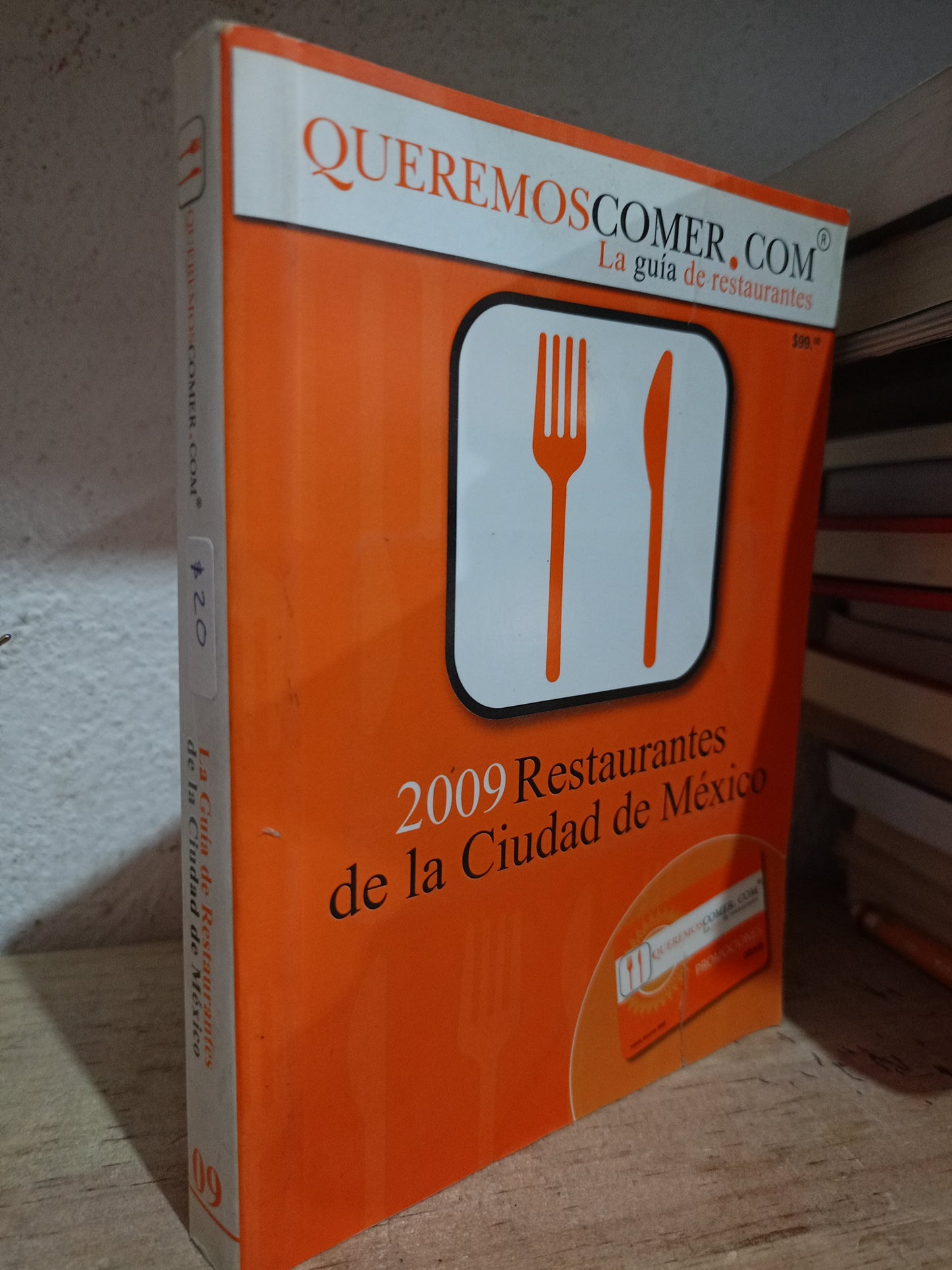LA GUIA DE RESTAURANTES DE LA CIUDAD DE MEXICO USADO COCINA LITERARIO 305