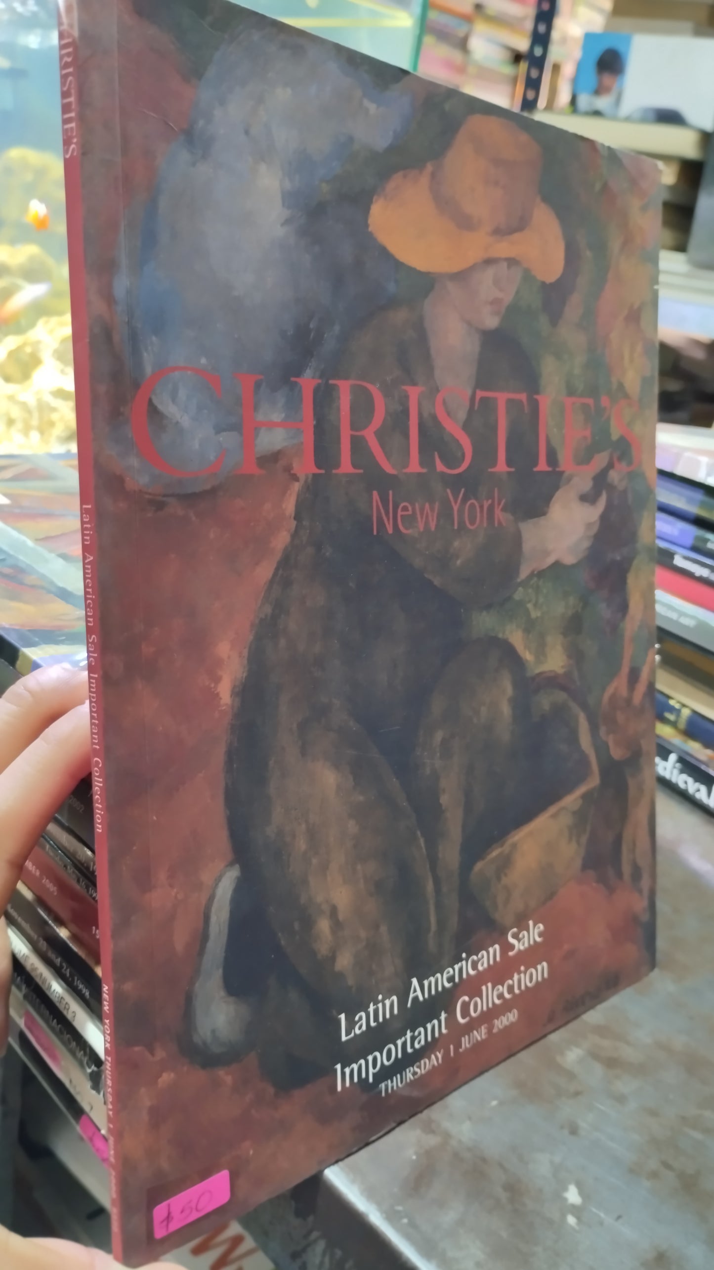 LATIN AMERICAN SALE IMPORTANT COLLECTION LIBRO USADO ARTE ALDAMA