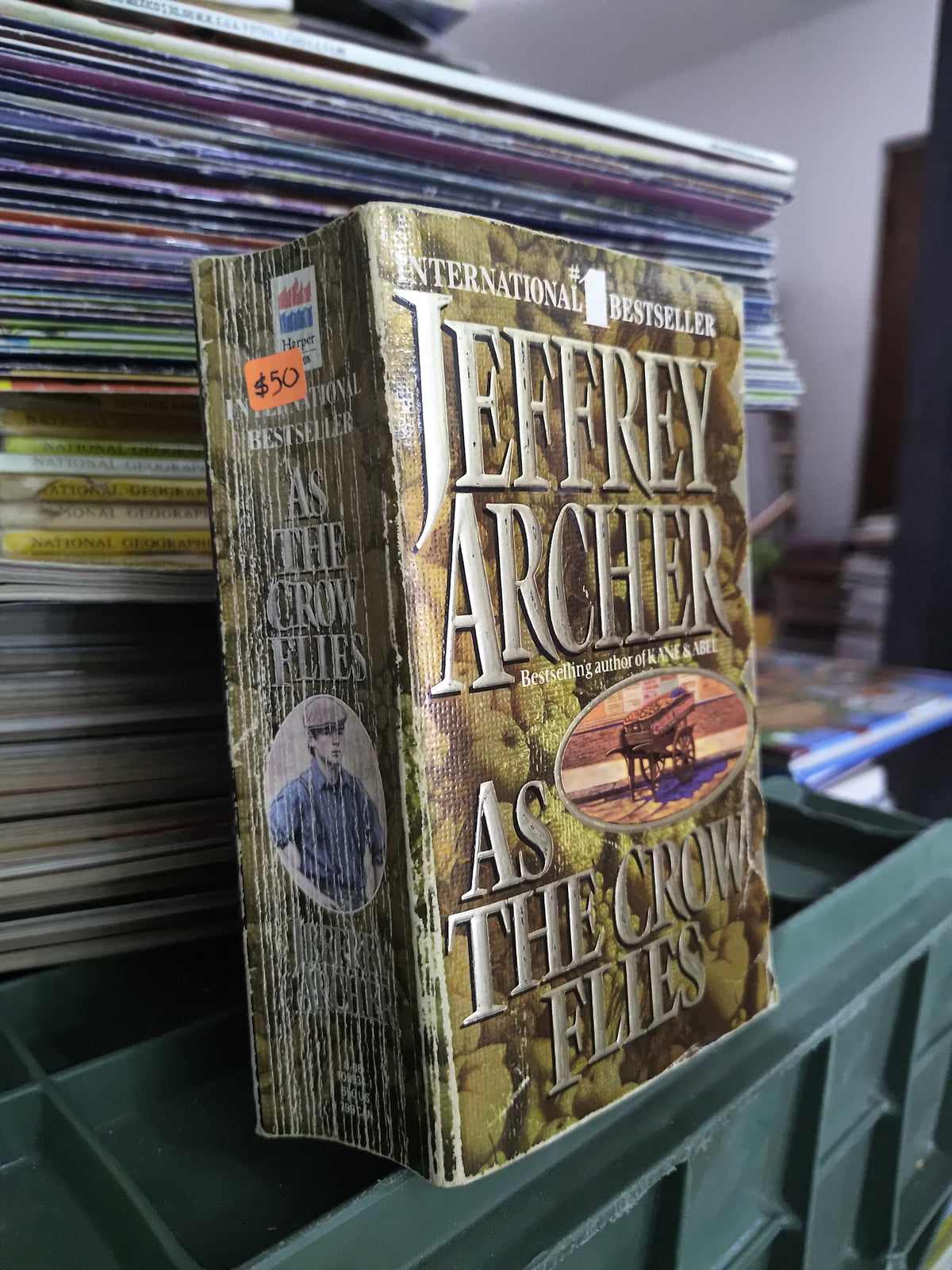 AS THE CROW FLIES POR JEFFREY ARCHER USADO IDIOMAS JUAREZ 515