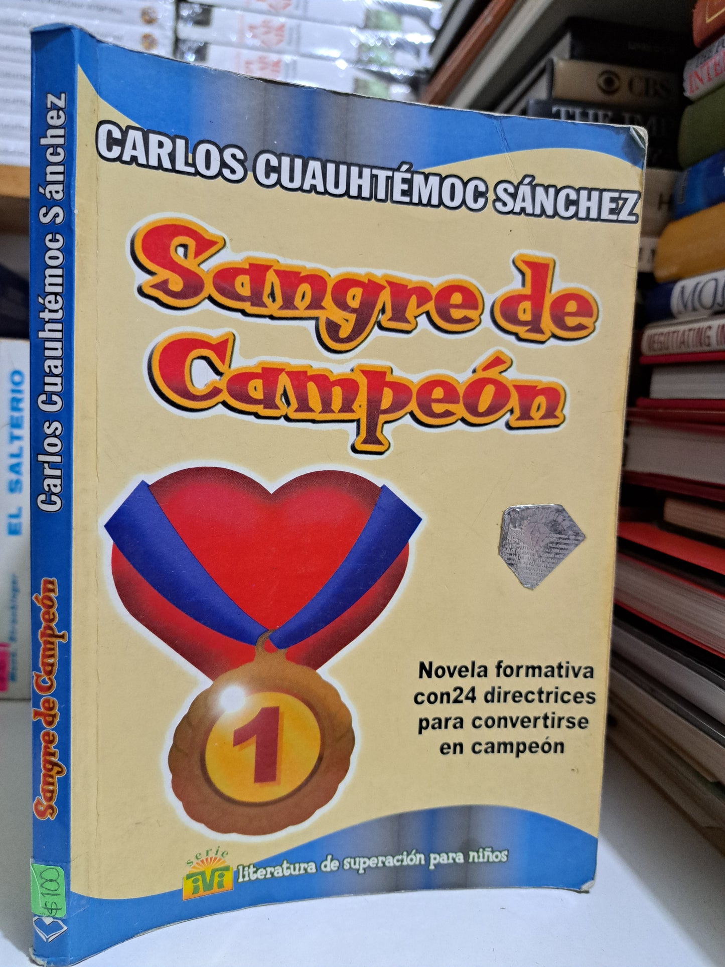 SANGRE DE CAMPEÓN CARLOS CUAUHTÉMOC SÁNCHEZ USADO SUPERACIÓN PERSONAL JUÁREZ