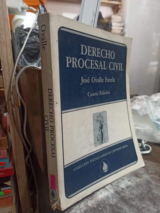 DERECHO PROCESO CIVIL POR JOSE OVALLE FAVELA USADO DERECHO ALDAMA