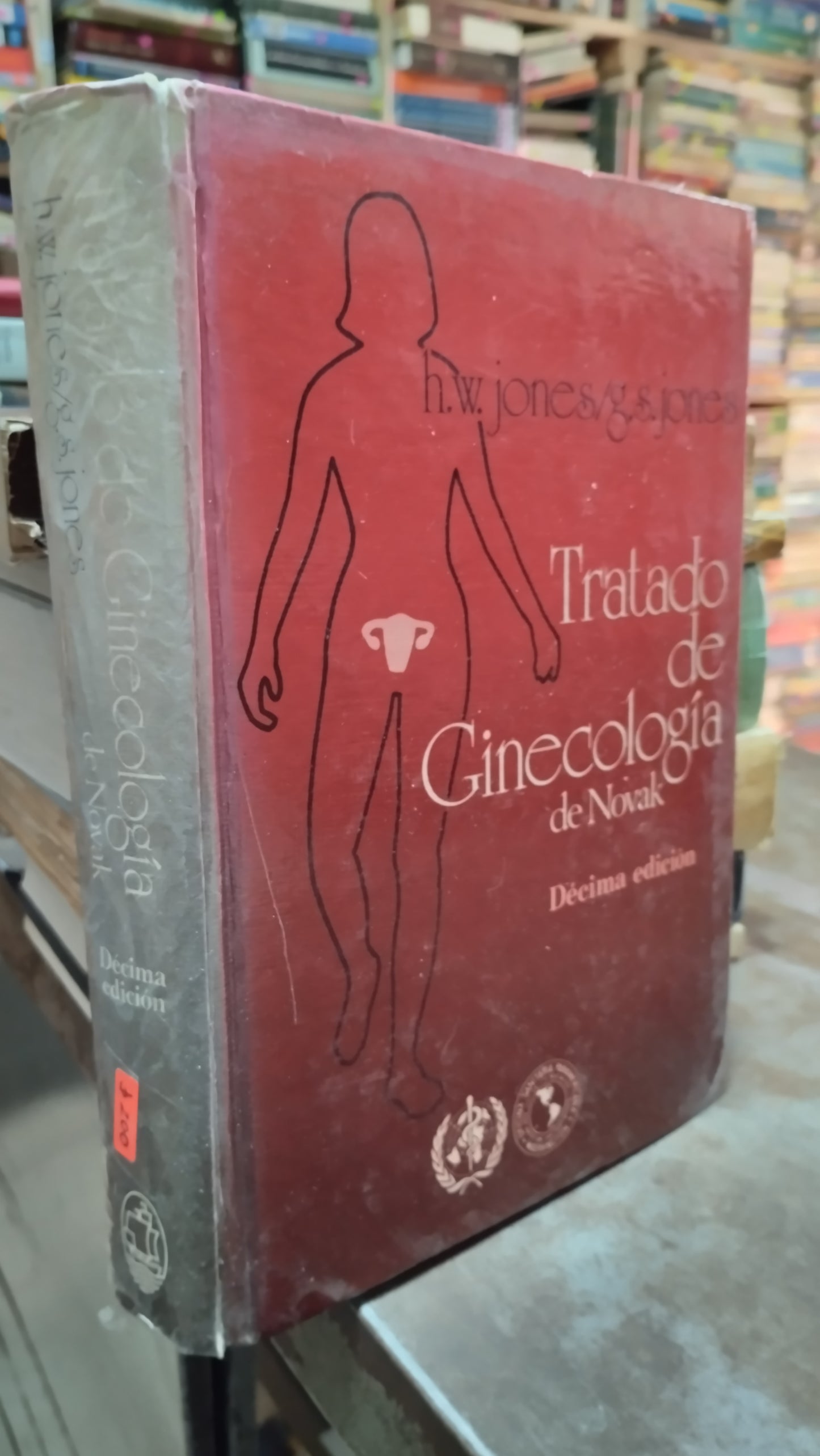 TRATADO DE GINECOLOGIA DE NOVAK POR H W JONES LIBRO USADO SALUD ALDAMA