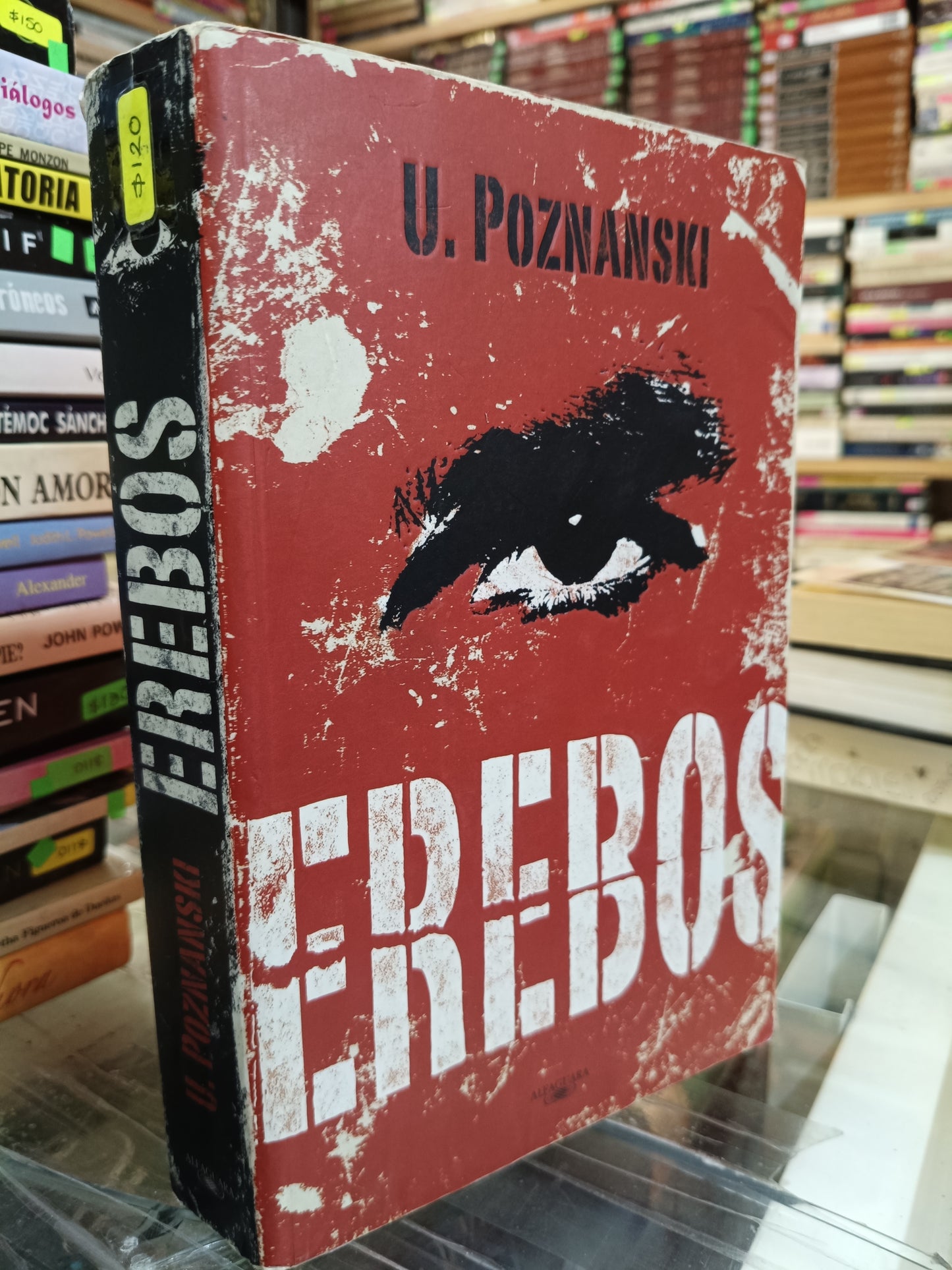 EREBOS POR U. POZNANSKI USADO NOVELA JUAREZ 507