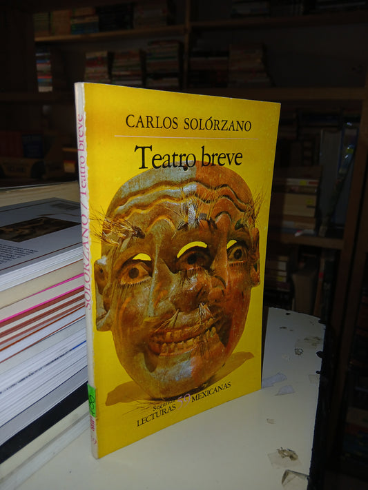 TEATRO BREVE POR CARLOS SOLORZANO USADO TEATRO LITERARIO 207