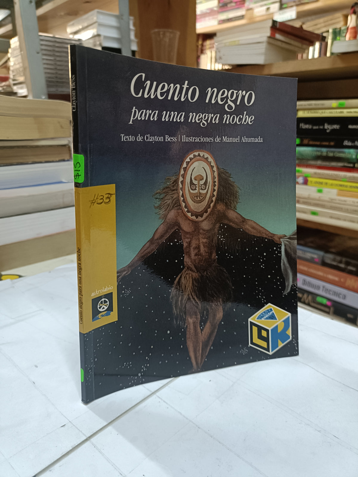 CUENTO NEGRO PARA UNA NEGRA NOCHE POR CLAYTON BESS USADO INFANTIL LITERARIO 207