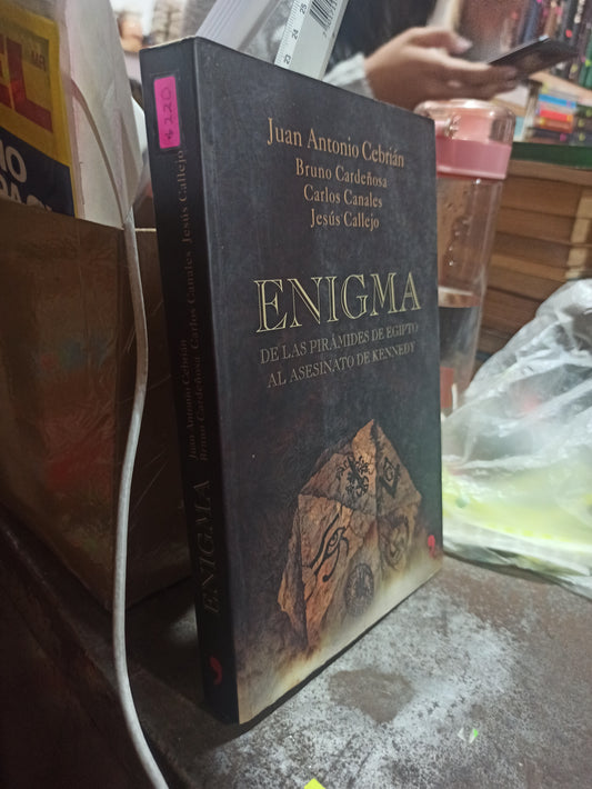 ENIGMA DE LAS PIRAMIDES DE EGIPTO POR JUAN ANTONIO CEBRIAN USADO HISTORIA ALDAMA