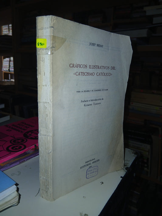 GRÁFICOS ILUSTRATIVOS DEL CATECISMO CATÓLICO POR JOSEF BREMS USADO RELIGIÓN LITERARIO 207