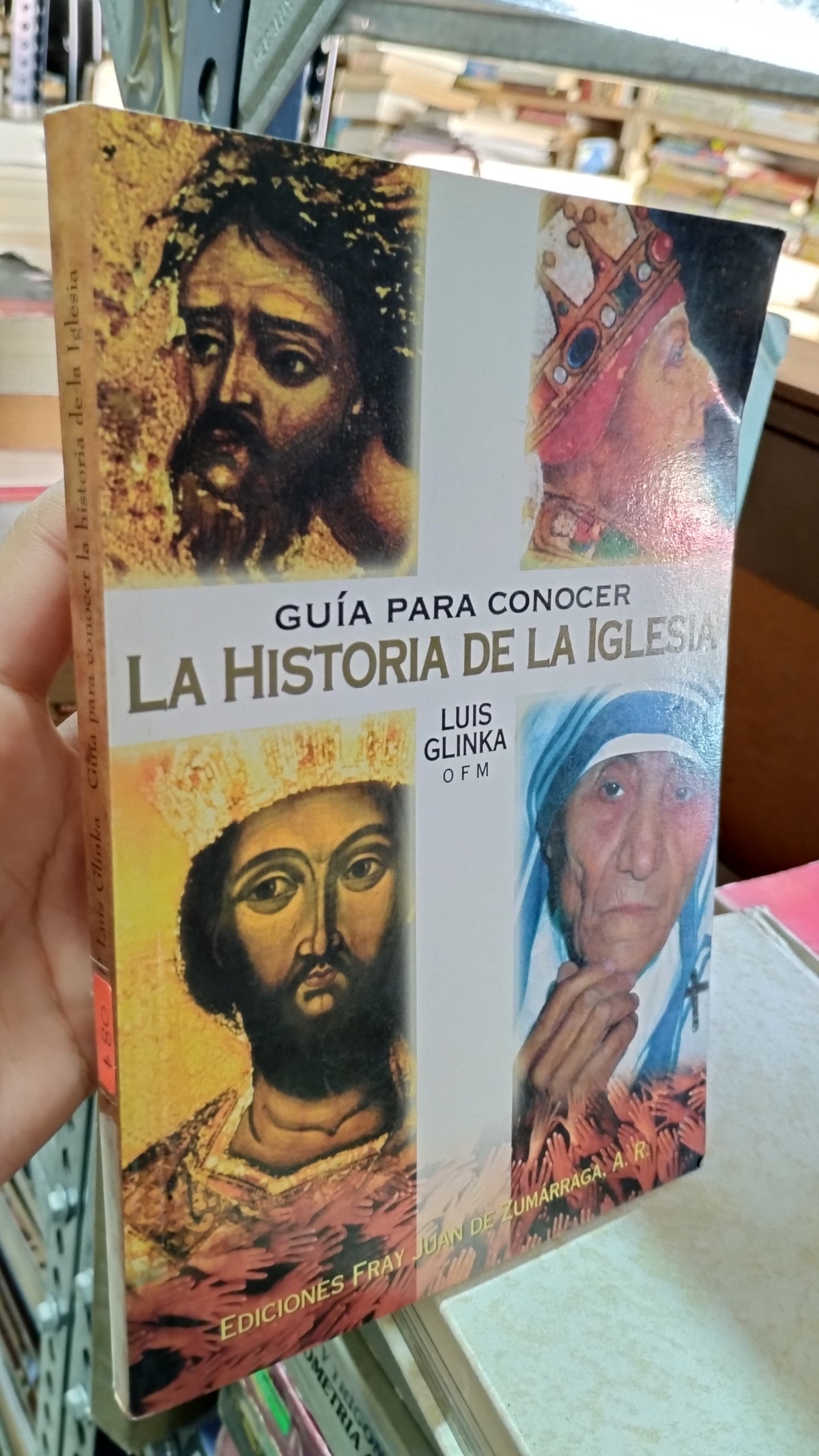 GUIA PARA CONOCER LA HISTORIA DE LA IGLESIA POR LUIS GLINKA LIBRO USADO RELIGION ALDAMA