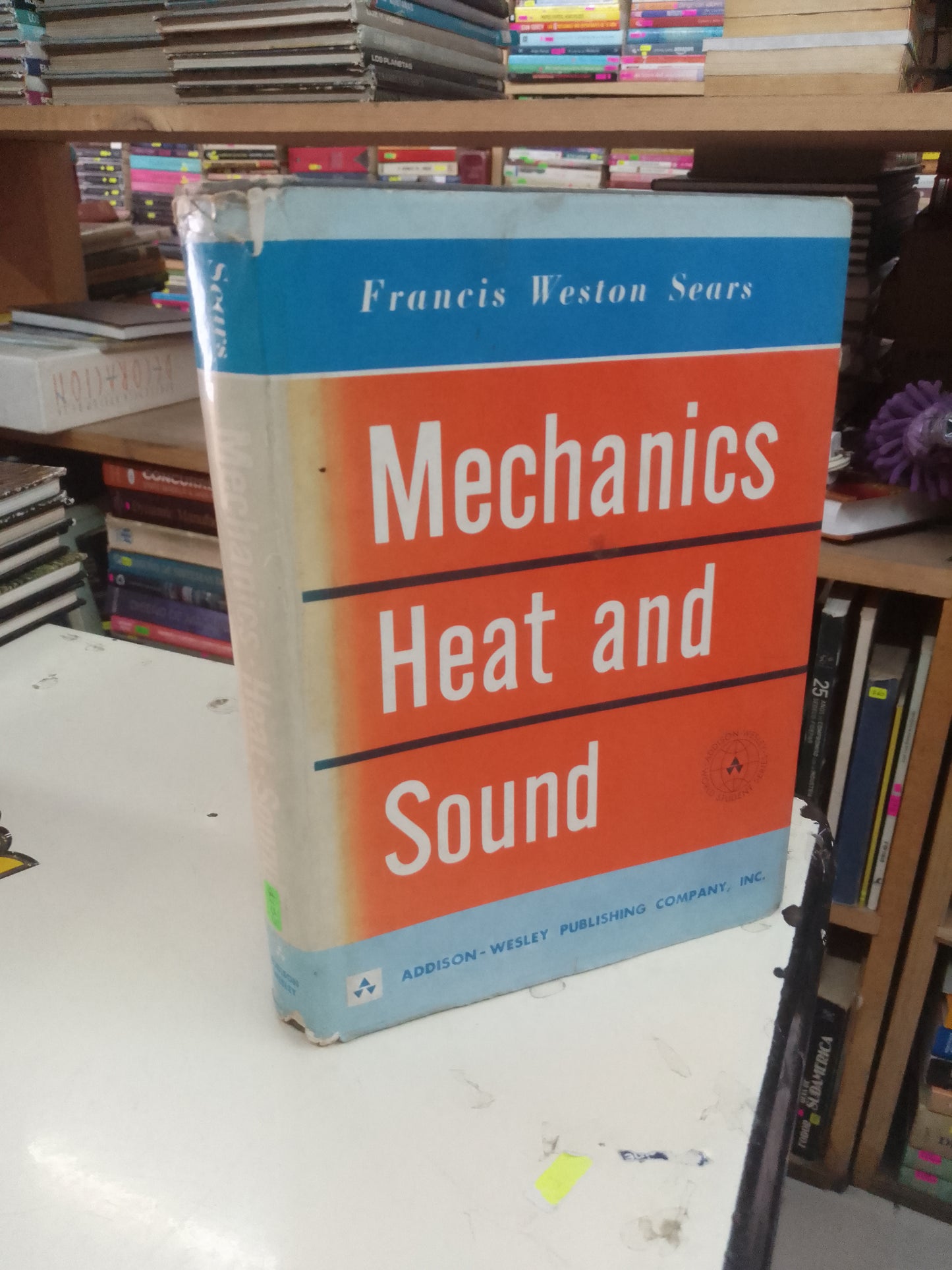MECHANICS HEAT AND SOUND POR FRANCIS WESTON SEARS USADO MATEMÁTICAS LITERARIO 207