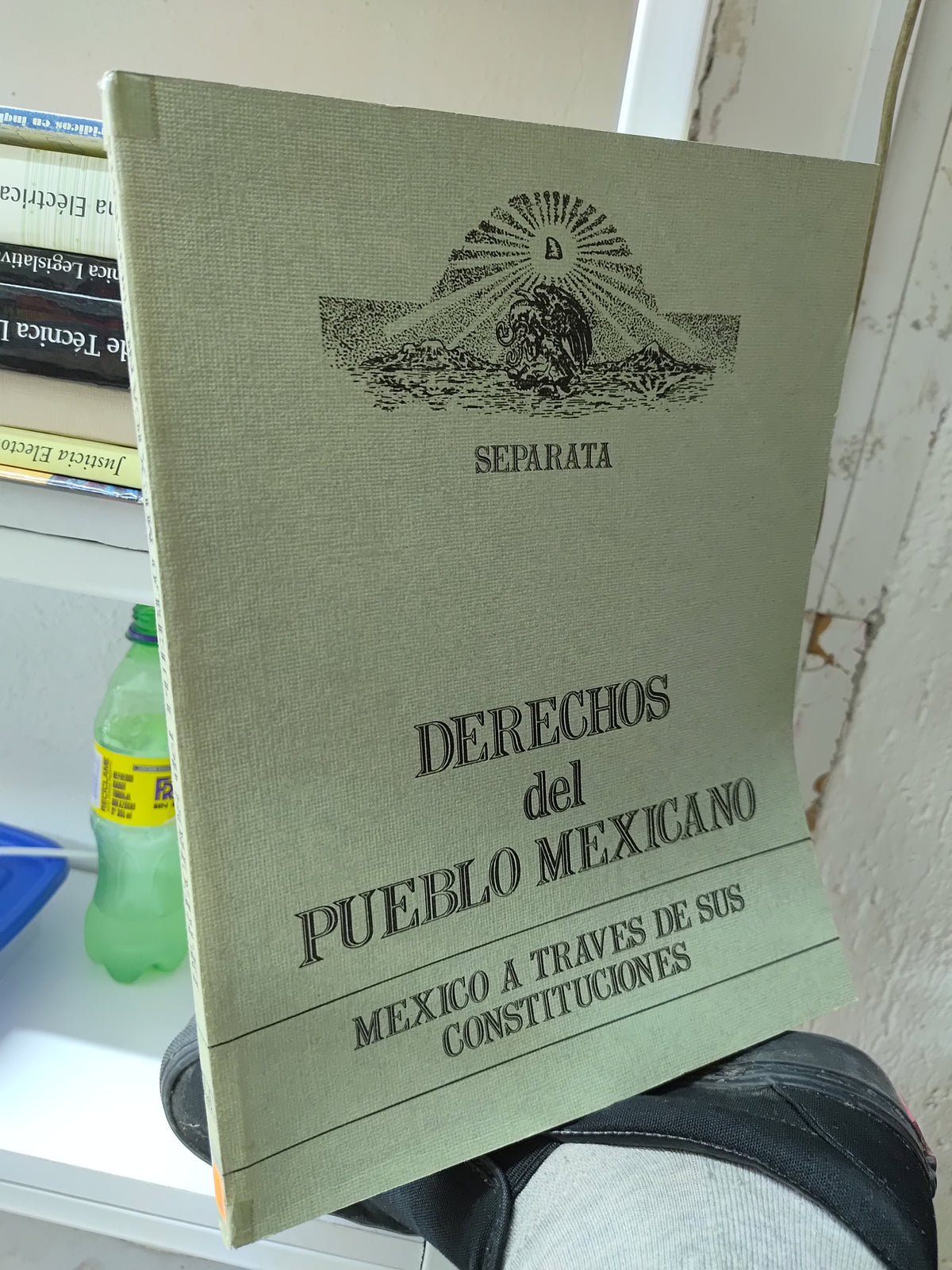 DERECHOS DEL PUEBLO MEXICANO POR EDITORIAL SEPARATA USADO DERECHO JUAREZ 515