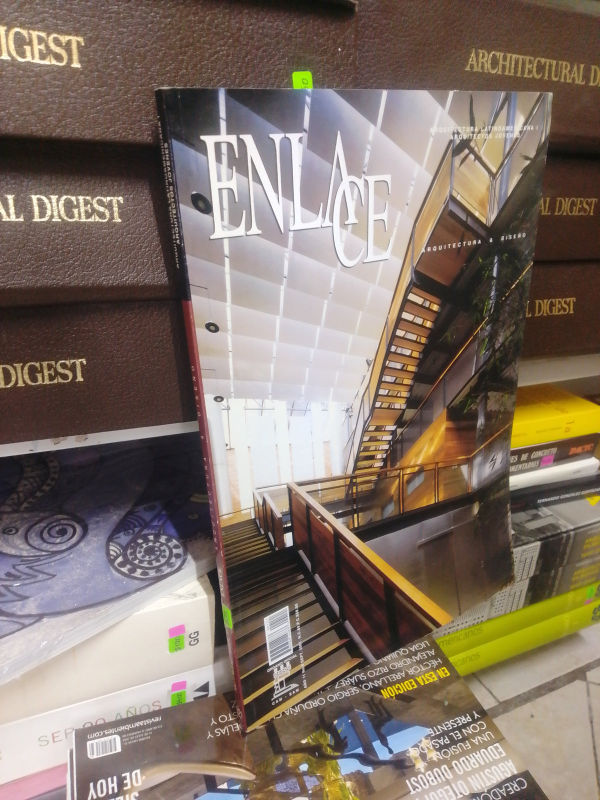 REVISTA ENLACE 121, POR DESCONOCIDO, USADO, ARQUITECTURA, JUAREZ 515
