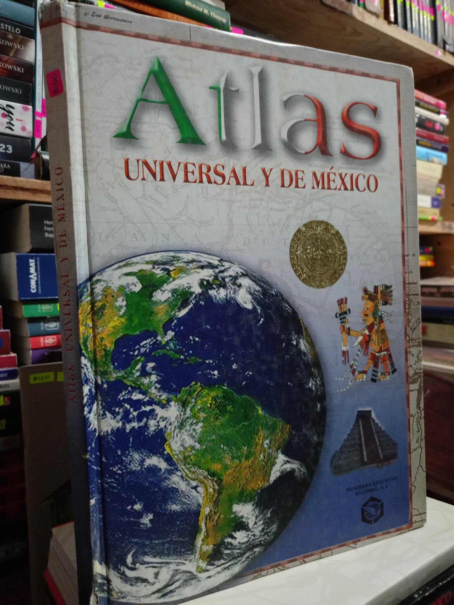 ATLAS UNIVERSAL Y DE MEXICO USADO GEOGRAFIA LITERARIO 305