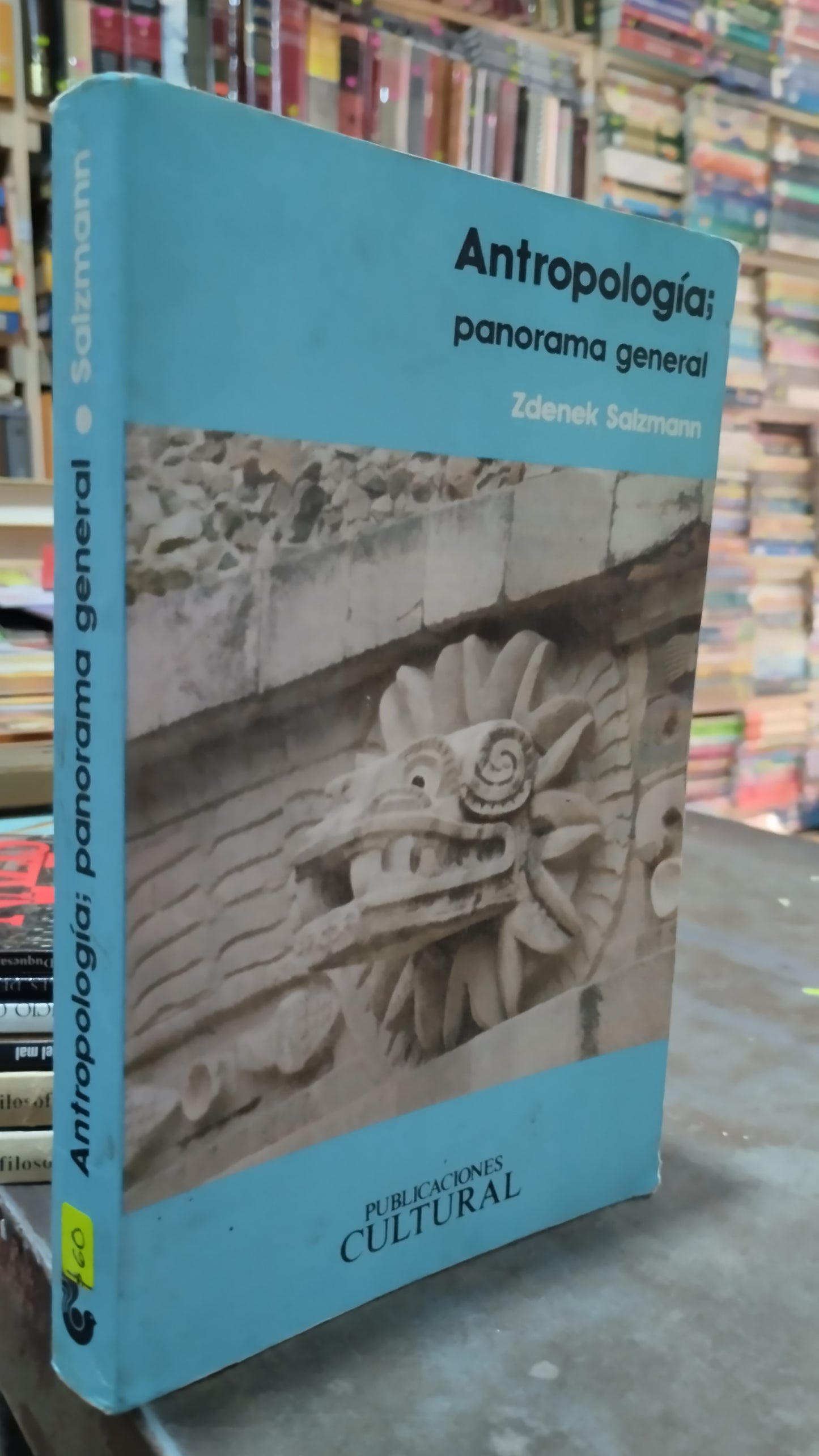 ANTROPOLOGIA PANORAMA GENERAL POR ZDENEK SALZMANN LIBRO USADO HISTORIA ALDAMA