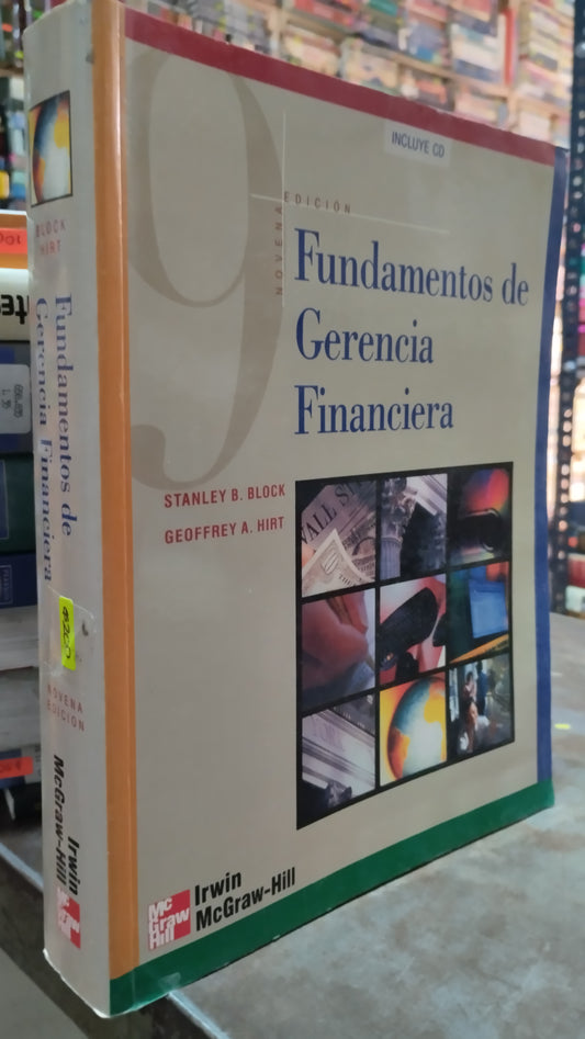 FUNDAMENTOS DE GERENCIA FINANCIERA POR STANLEY B BLOCK LIBRO USADO ADMINISTRACION ALDAMA