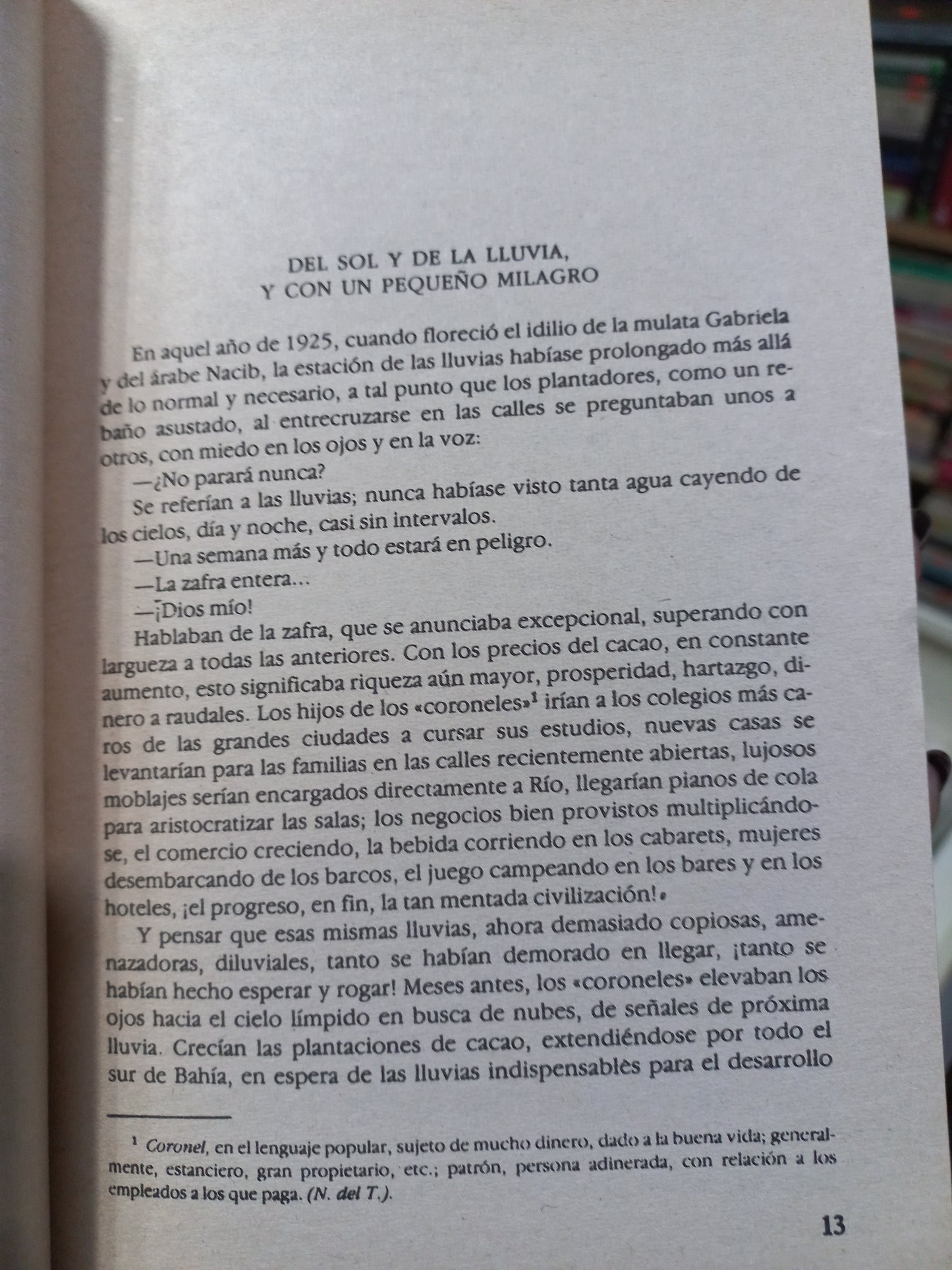 GABRIELA CLAVO Y CANELA POR JORGE AMADO USADO NOVELA JUÁREZ
