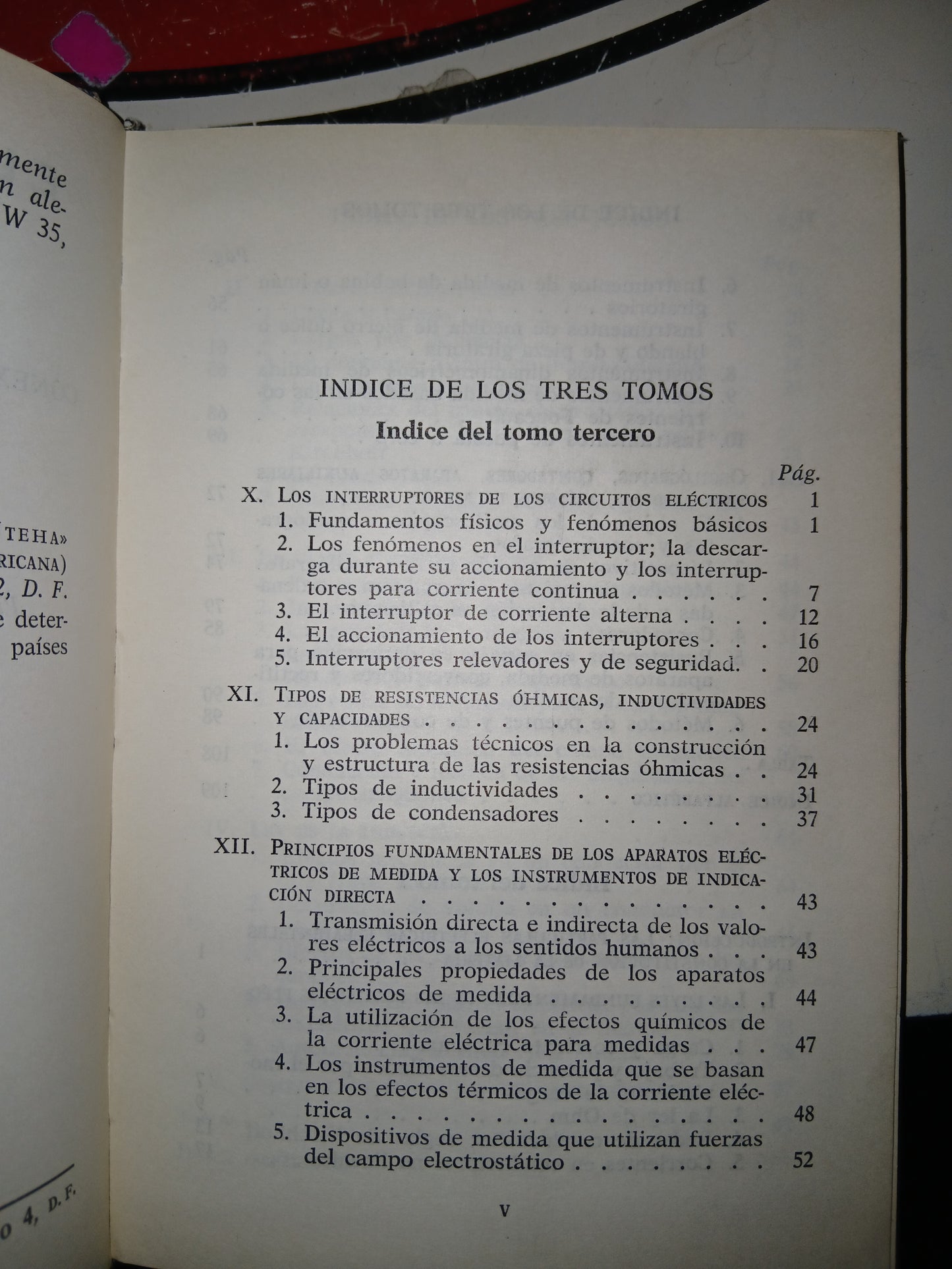 ELECTROTECNIA GENERAL III POR OTTO MOHR USADO CIENCIA LITERARIO 207