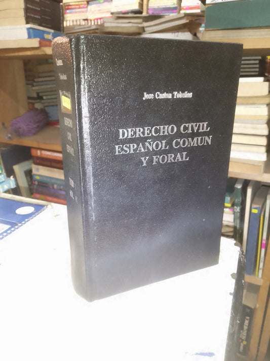 DERECHO CIVIL ESPAÑOL TOMO I VOL. II POR CASTAN TOBEÑAS USADO DERECHO LITERARIO 207