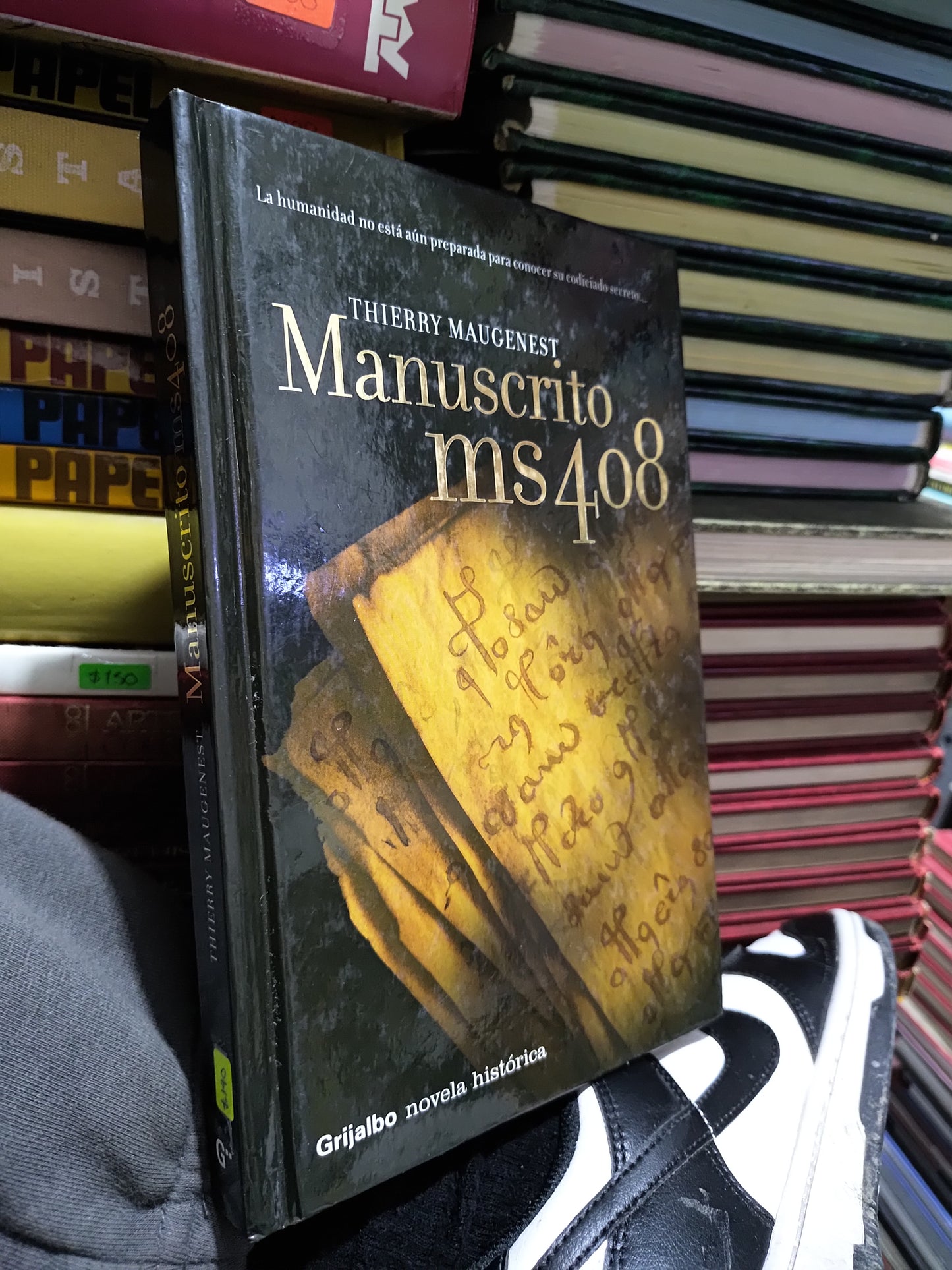 MANUSCRITO MS408 POR THIERRY MAUGENEST USADO NOVELAS JUAREZ 507