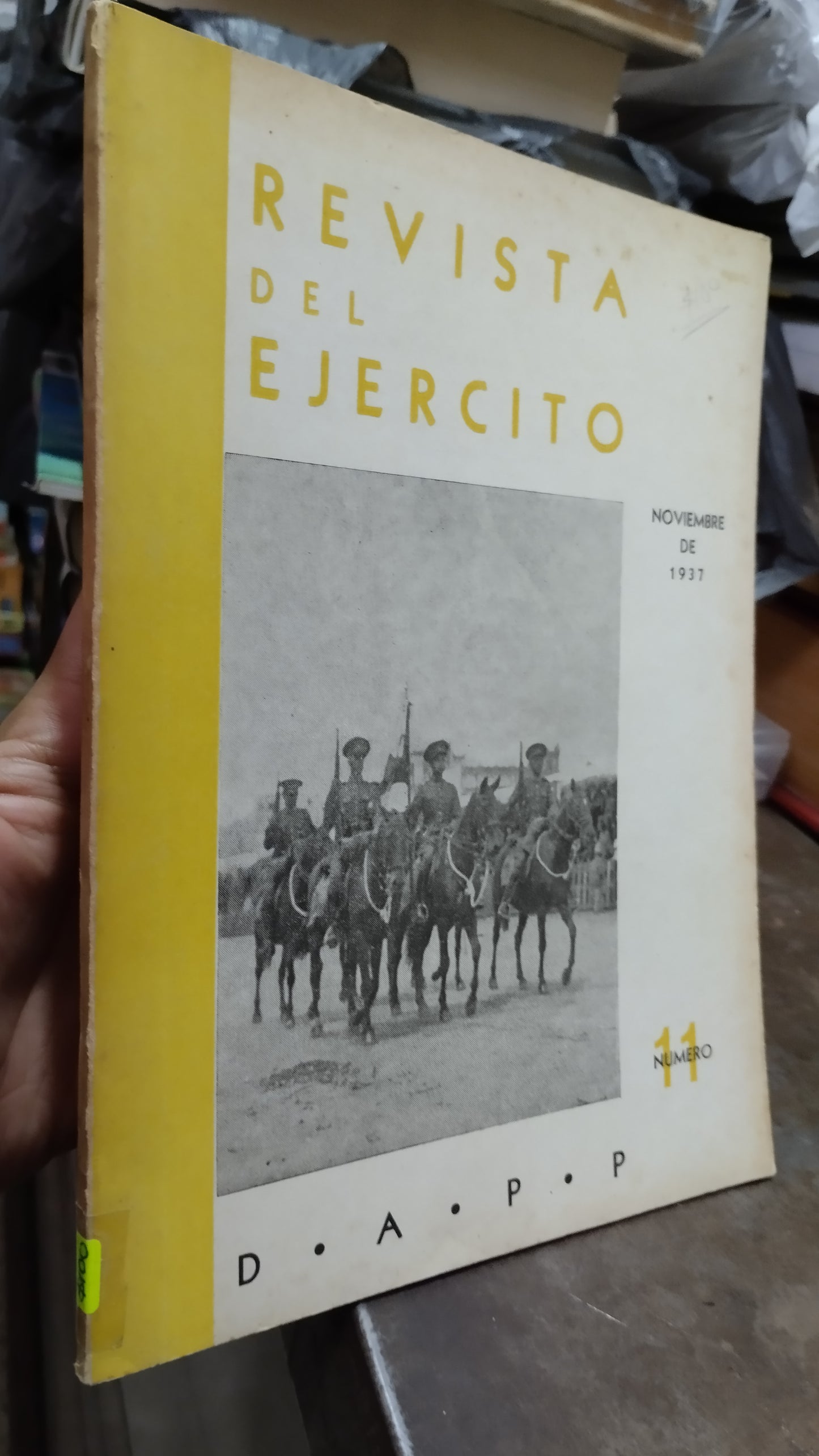 REVISTA DEL EJERCITO 11 LIBRO USADO ESTADO DE MÉXICO ALDAMA
