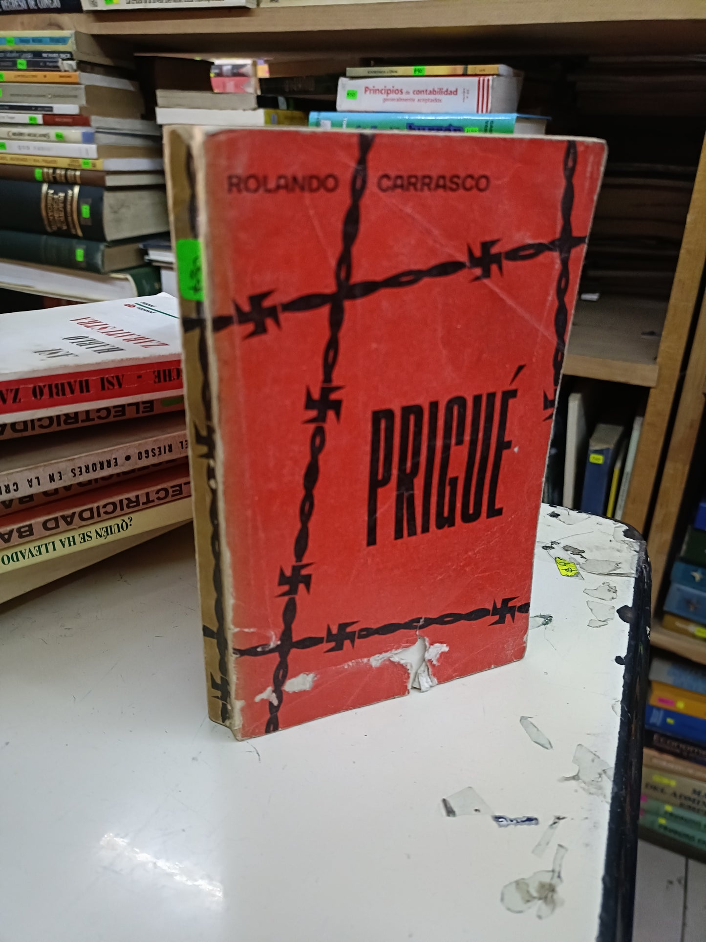 PRIGUÉ POR ROLANDO CARRASCO USADO NOVELA LITERARIO 207