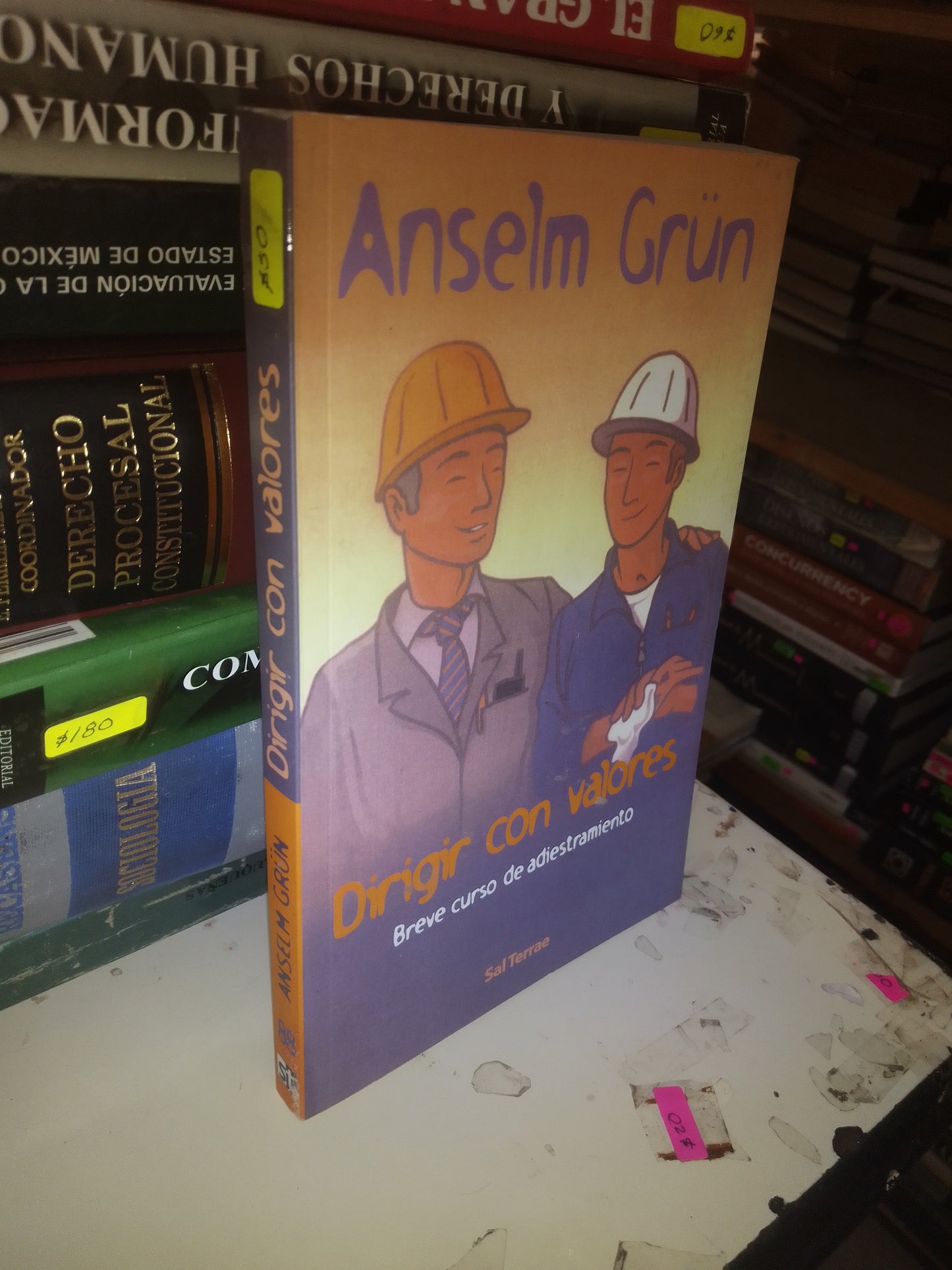 DIRIGIR CON VALORES POR ANSELM GRUN USADO SUPERACIÓN PERSONAL LITERARIO 207