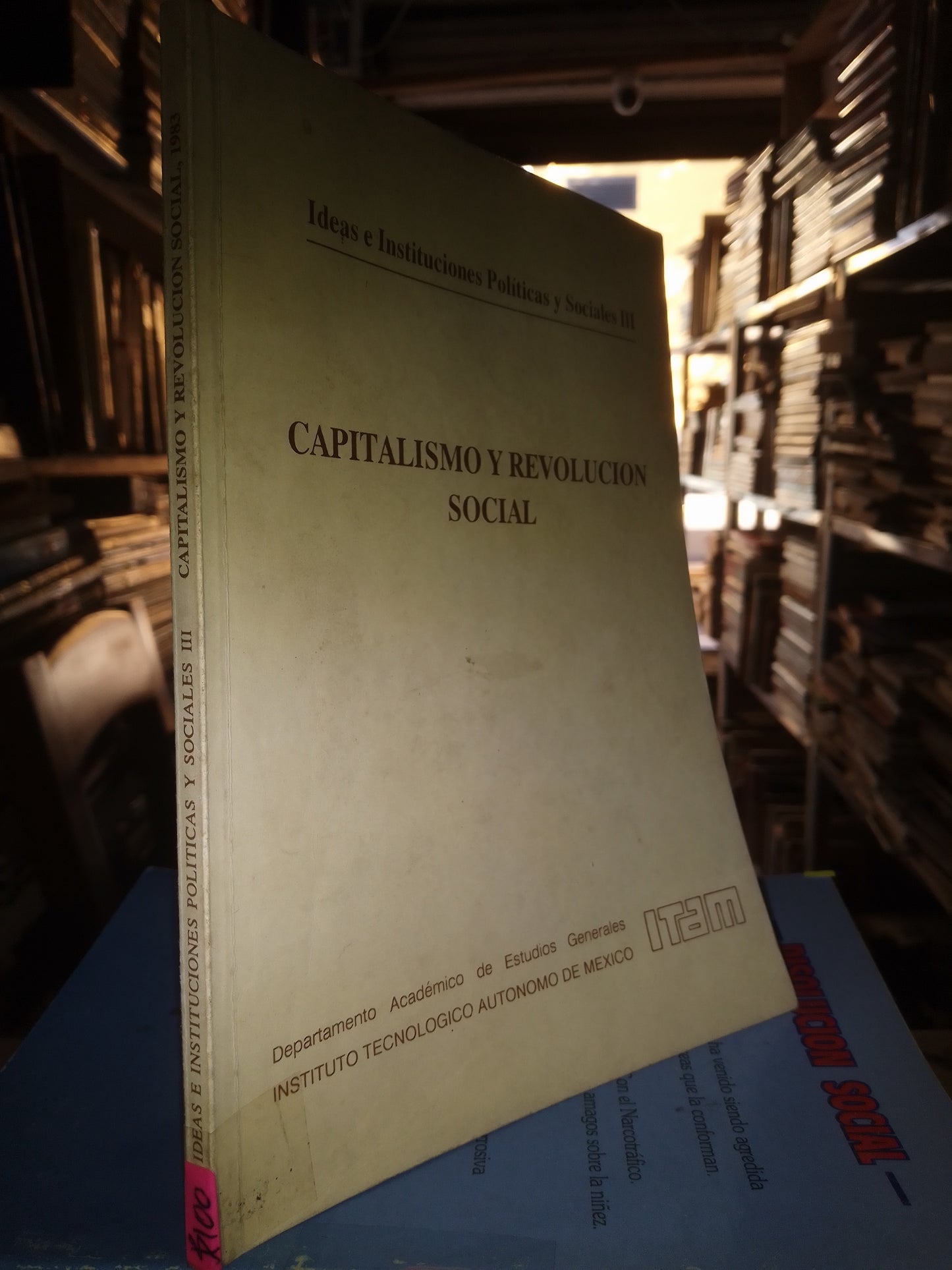 CAPITALISMO Y REVOLUCIÓN SOCIAL USADO SOCIOLOGÍA LITERARIO 207