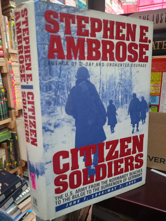 CITIZEN SOLDIERS POR STEPHEN AMBROSE USADO IDIOMAS LITERARIO 305