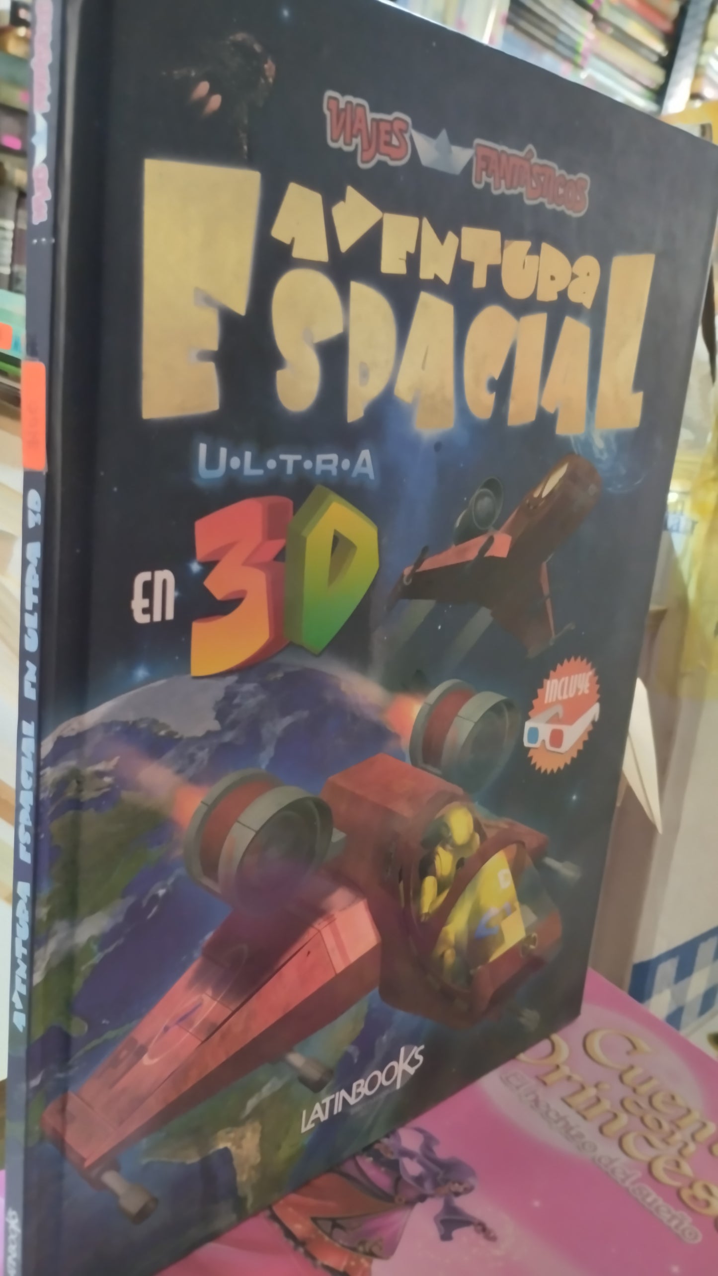 AVENTURA ESPACIAL EN 3D LIBRO USADO INFANTIL ALDAMA