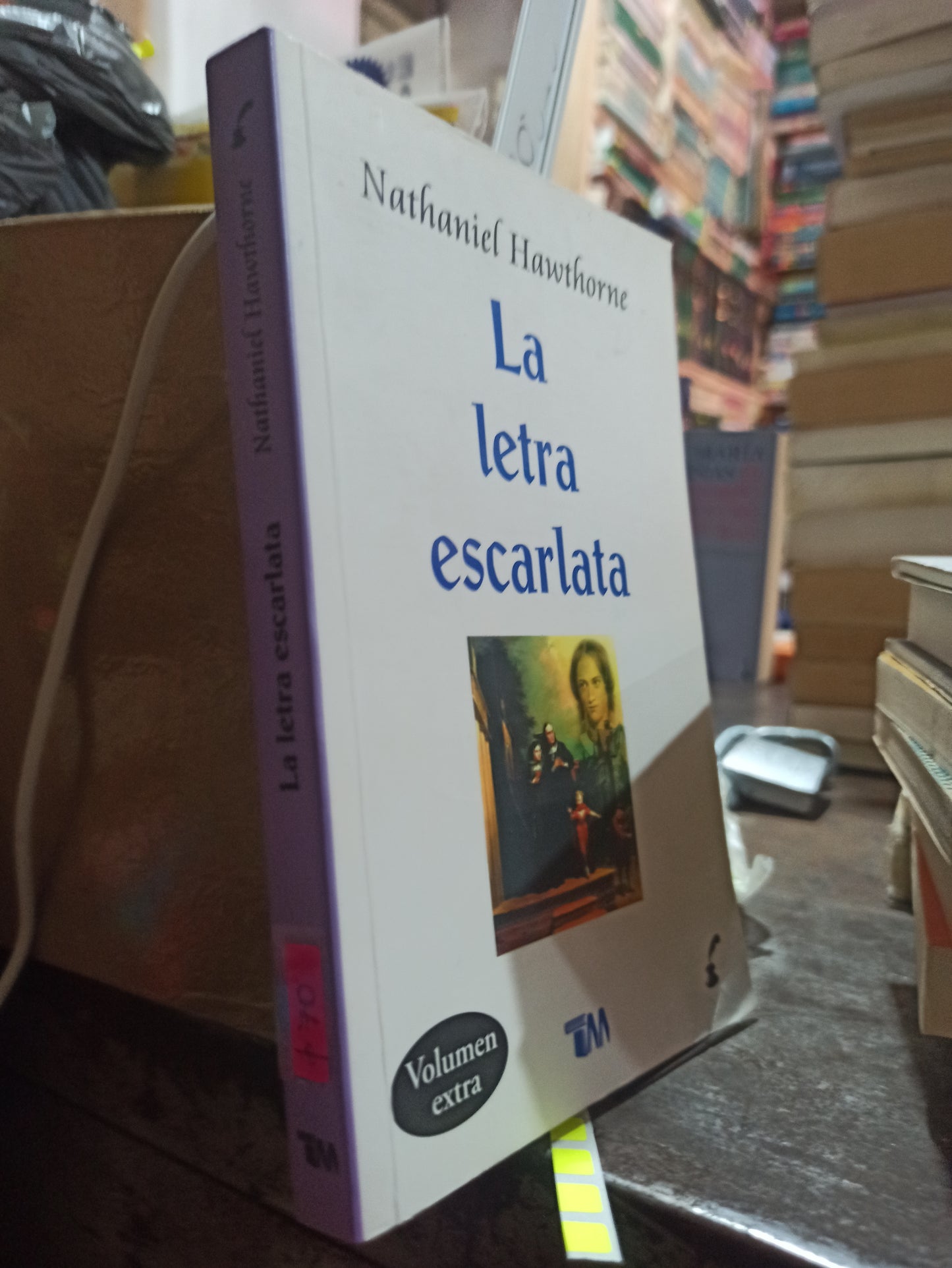 LA LETRA ESCARLATA POR NATHANIEL HAWTHORNE USADO NOVELAS ALDAMA