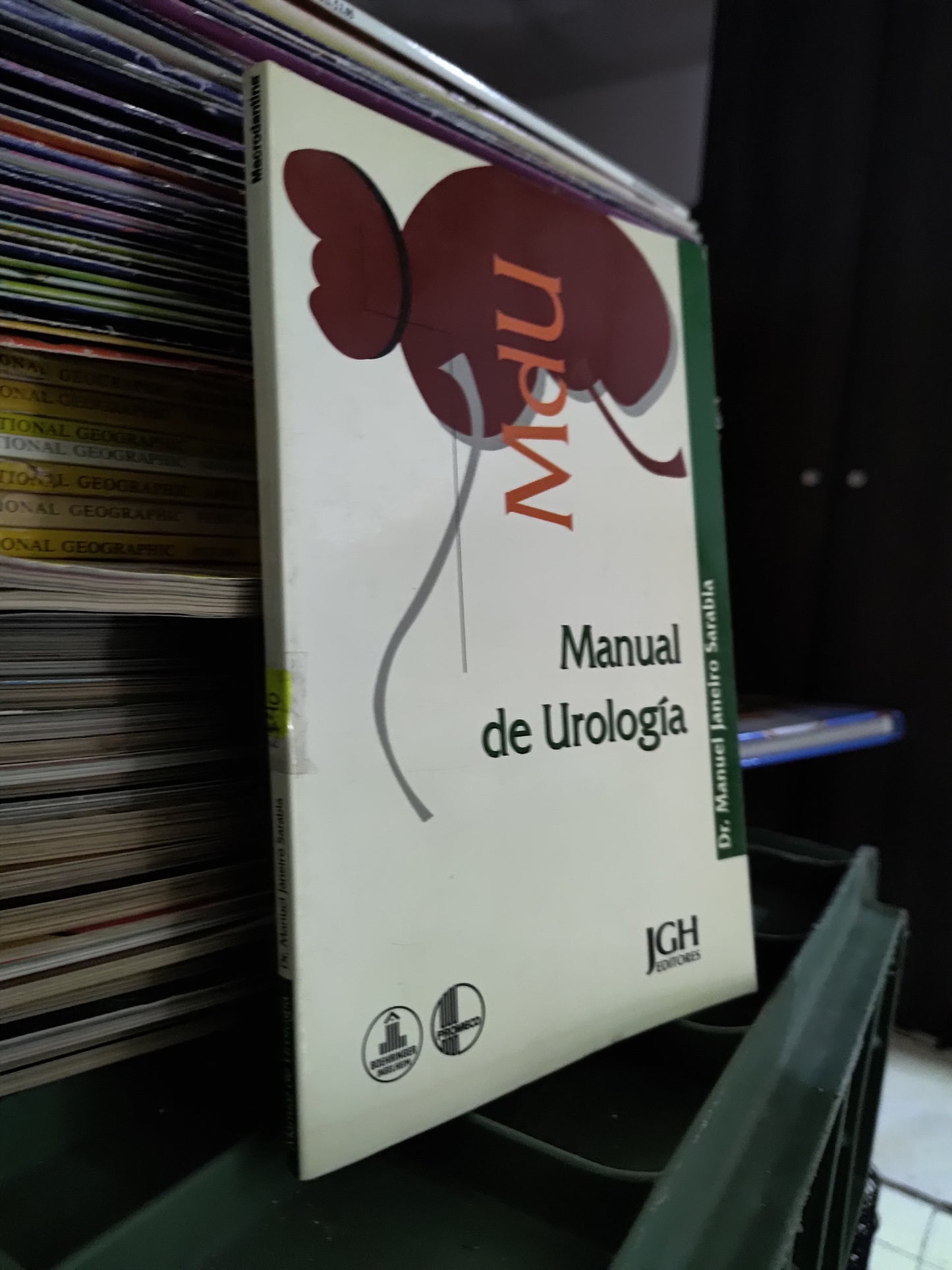 MANUAL DE UROLOGIA POR MANUEL JANEIRO SARABIA USADO SALUD JUAREZ 515