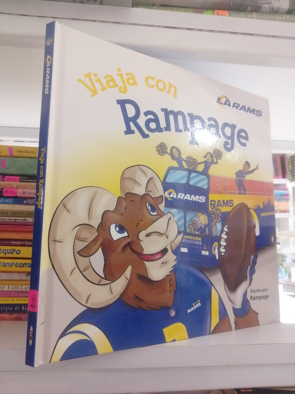 VIAJA CON RAMPAGE POR DONA HERWECK RICE USADO INFANTIL JUAREZ 515