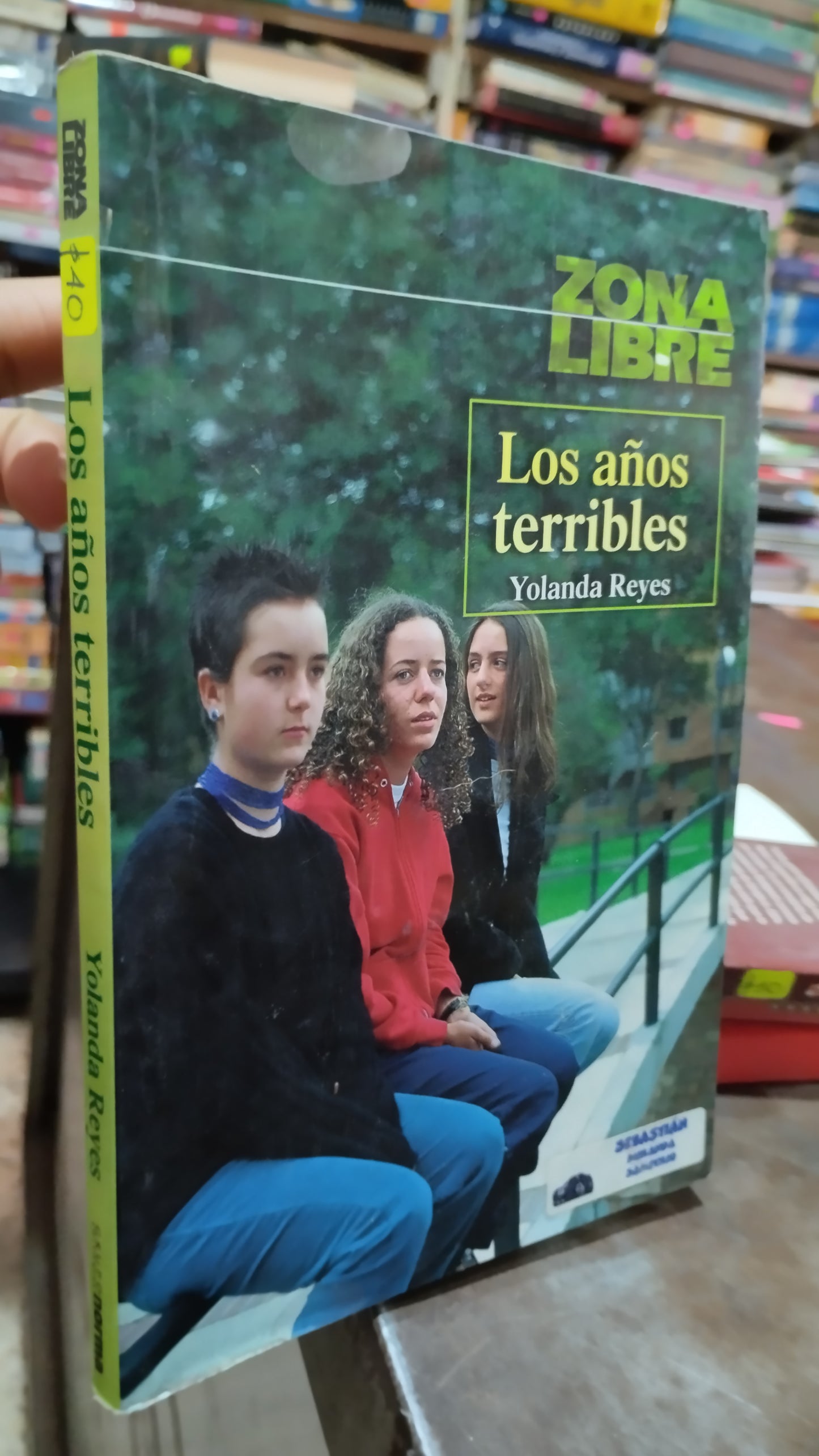 LOS AÑOS TERRIBLES POR YOLANDA REYES LIBRO USADO NOVELAS ALDAMA