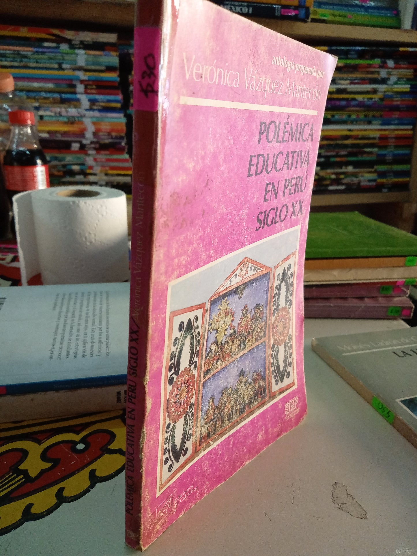 POLEMICA EDUCATIVA EN PERU SIGLO XX POR VERONICA VAZQUEZ MANTECON USADO EDUCACION LITERARIO 207