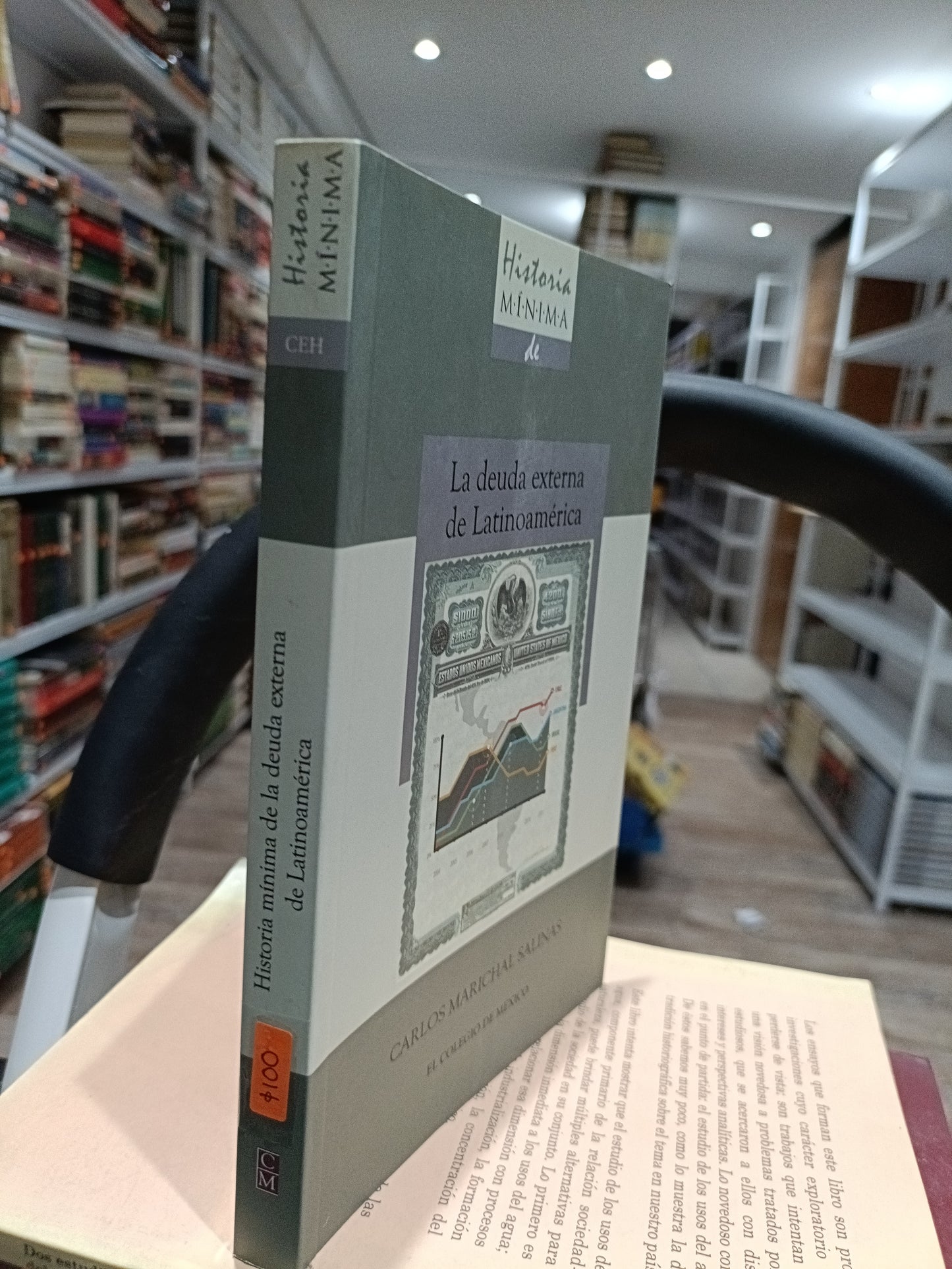 LA DEUDA EXTERNA DE LATINOAMERICA POR CARLOS MARICHAL SALINAS USADO HISTORIA JUAREZ 515