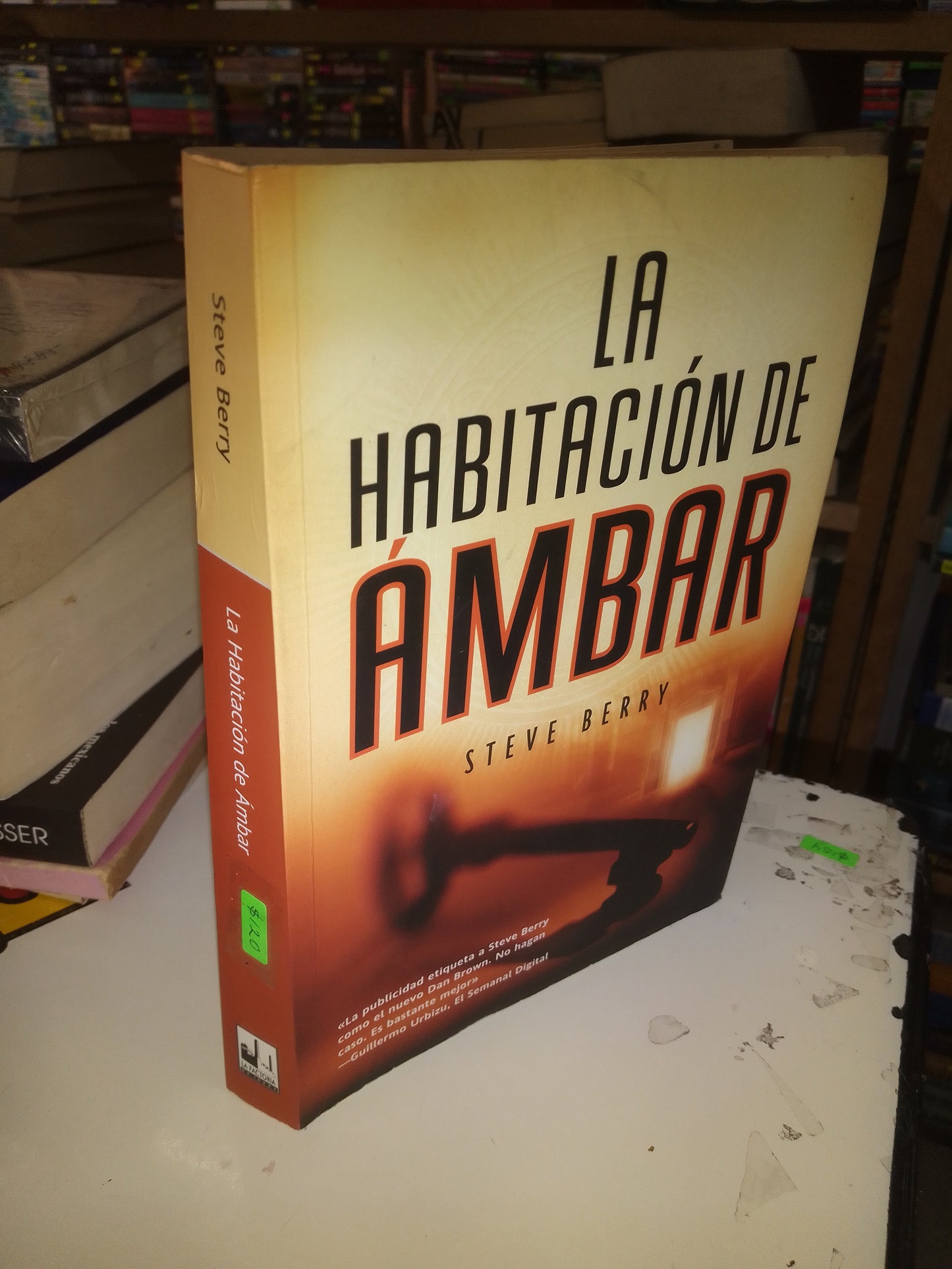 LA HABITACIÓN DE ÁMBAR POR STEVE BERRY USADO NOVELA LITERARIO 207