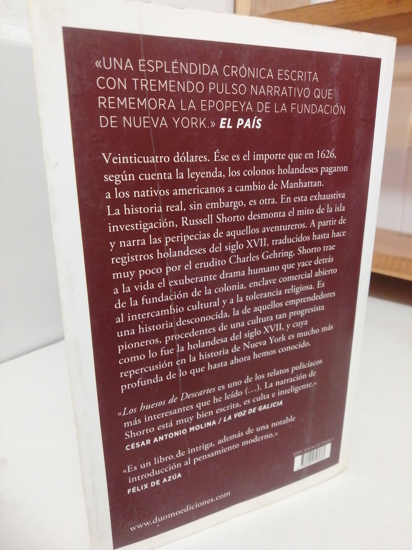 MANHATTAN LA HISTORIA SECRETA DE NUEVA YORK POR RUSSEL SHORTO USADO HISTORIA JUAREZ