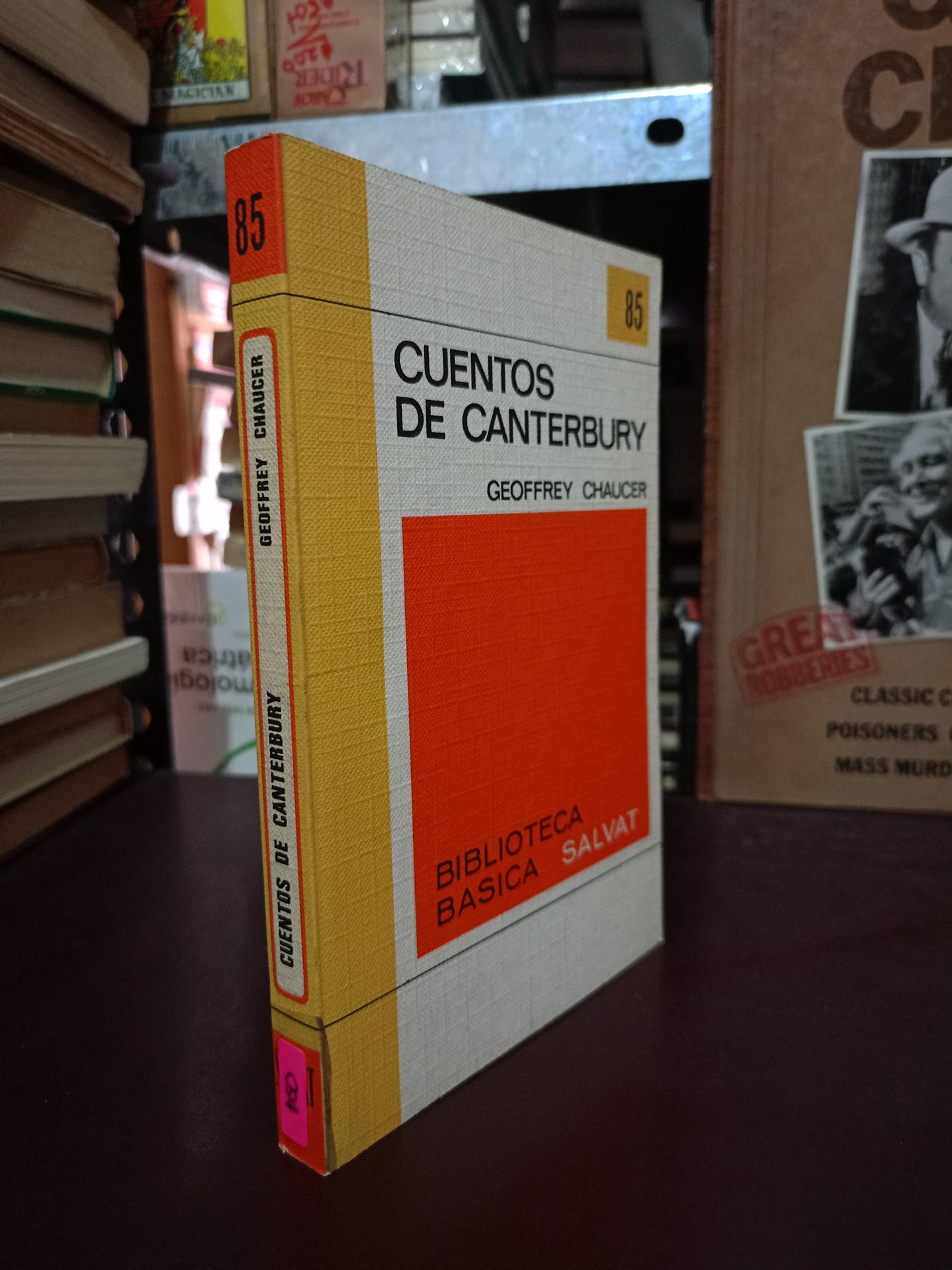CUENTOS DE CANTERBURY POR GEOFFREY CHAUCER USADO NOVELA LITERARIO 305