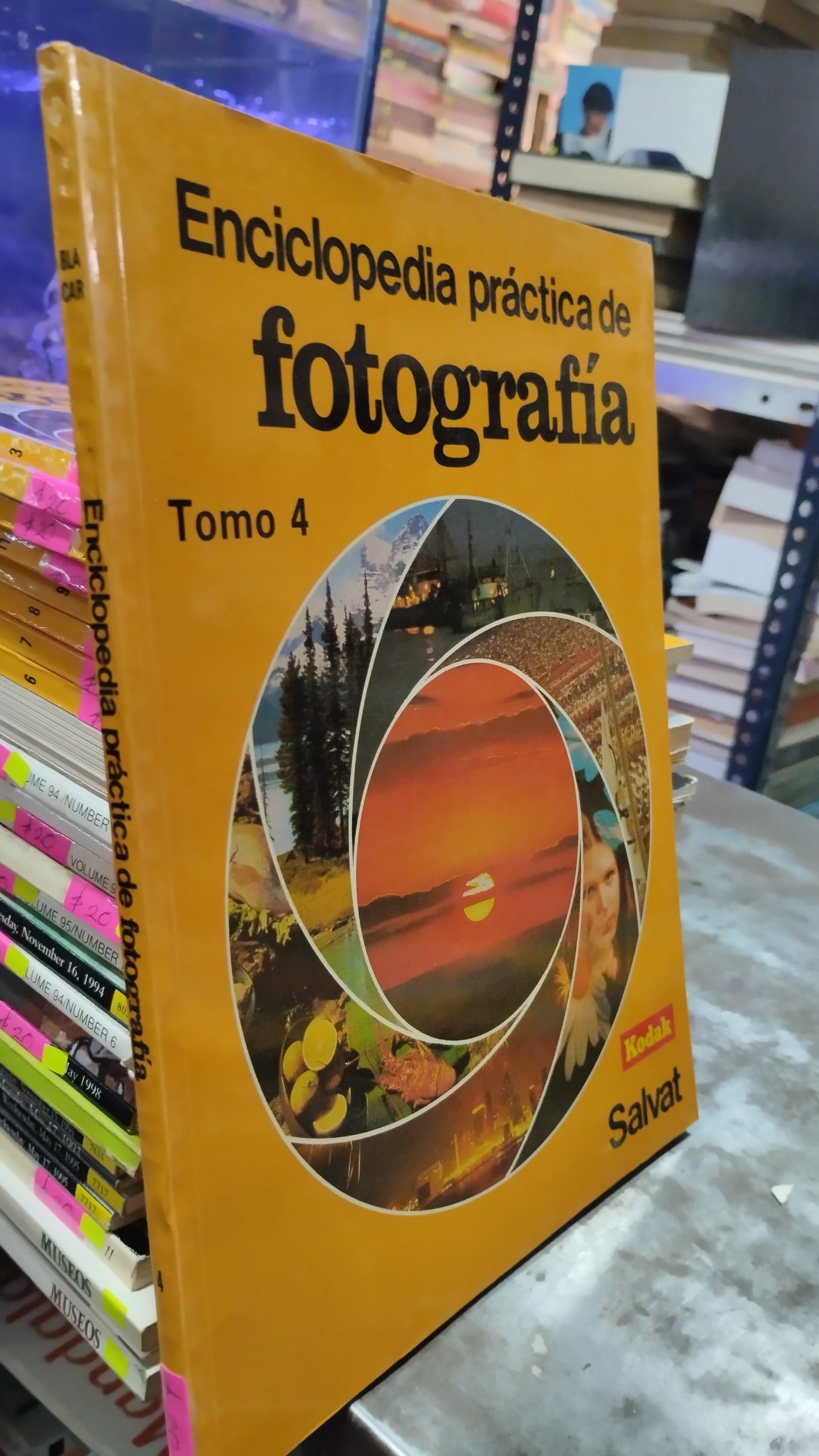 ENCICLOPEDIA PRACTICA DE FOTOGRAFIA 4 LIBRO USADO ARTE ALDAMA