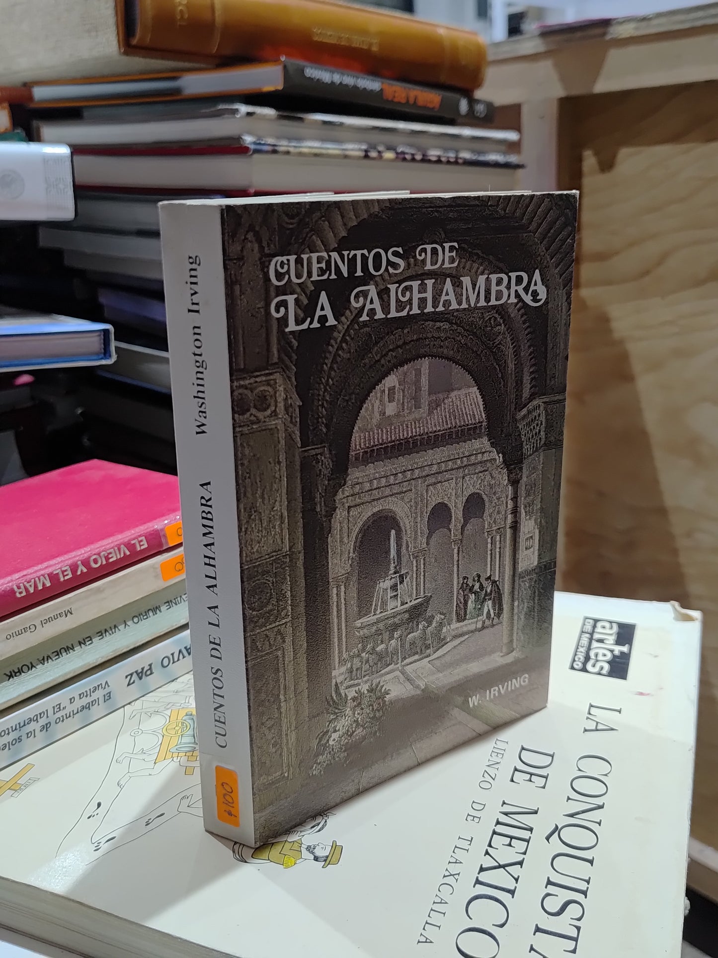 CUENTOS DE LA ALHAMBRA POR W. IRVING USADO NOVELAS JUAREZ 515