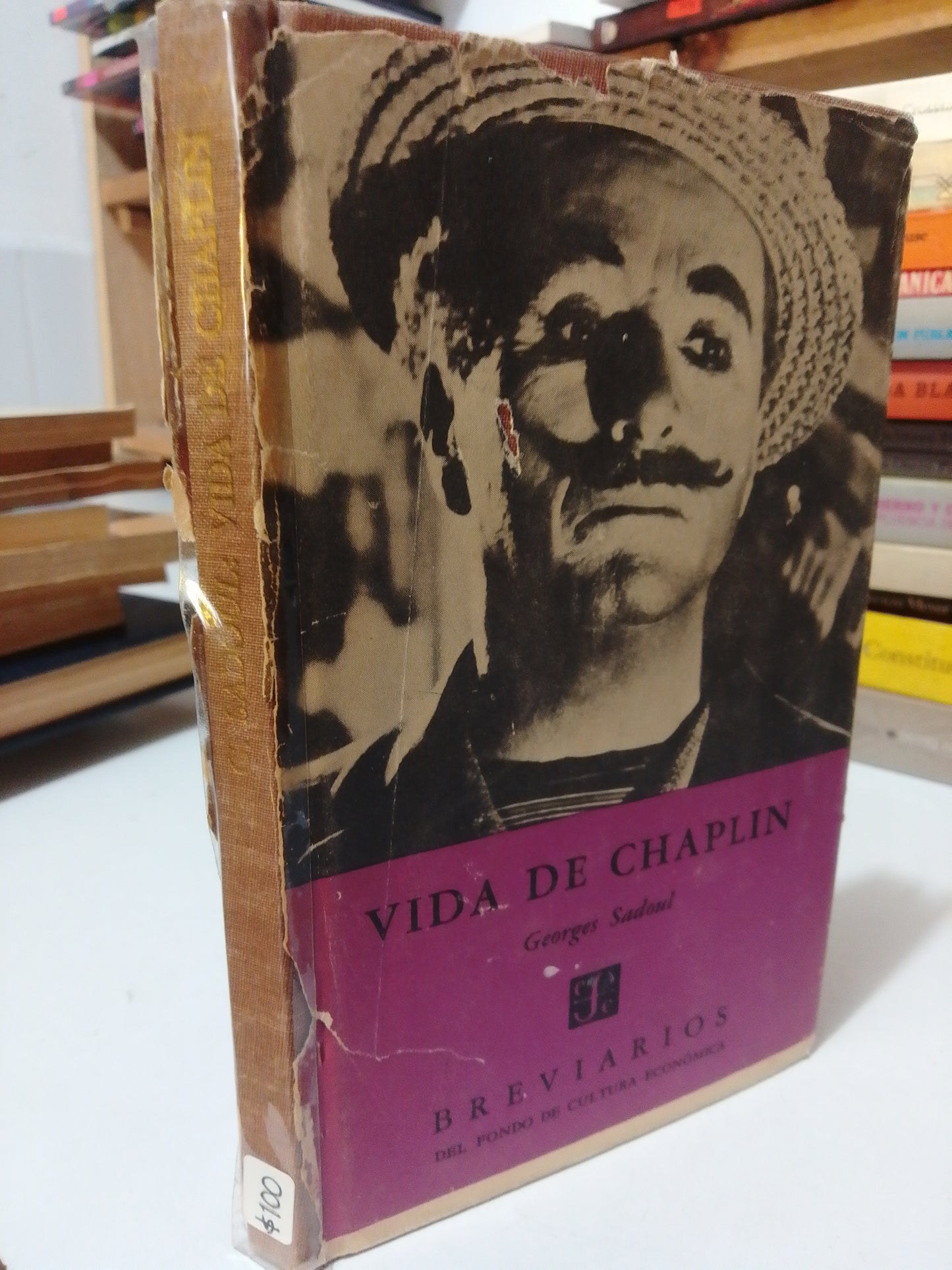 VIDA DE CHAPLIN POR GEORGES SADOUL USADO HISTORIA JUAREZ