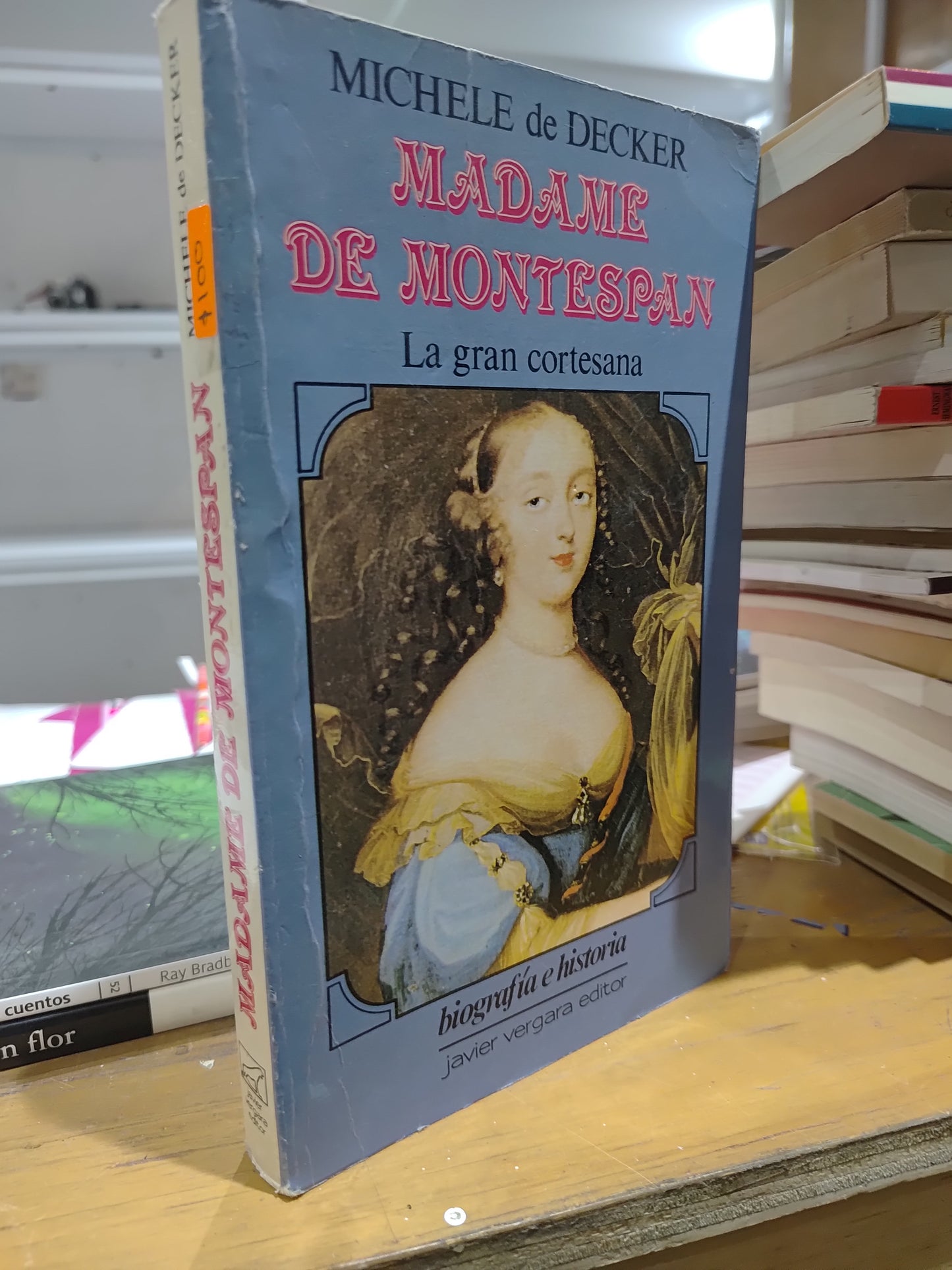 MADAME DE MONTESPAN POR MICHELE DE DECKER USADO NOVELAS JUAREZ 515